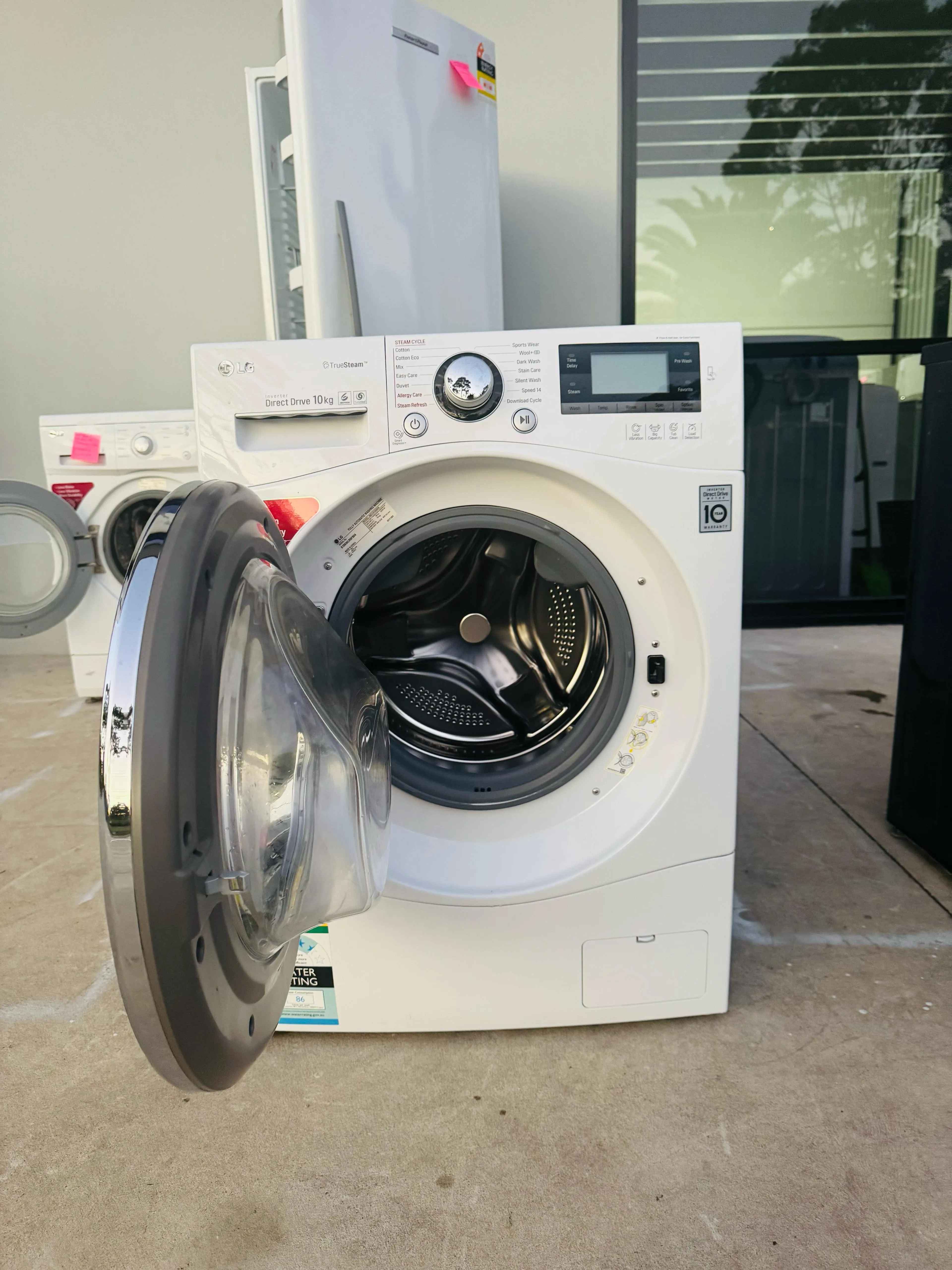 *LG 10KGS FRONT LOADER WASHING MACHINE** FREE DELIVERY