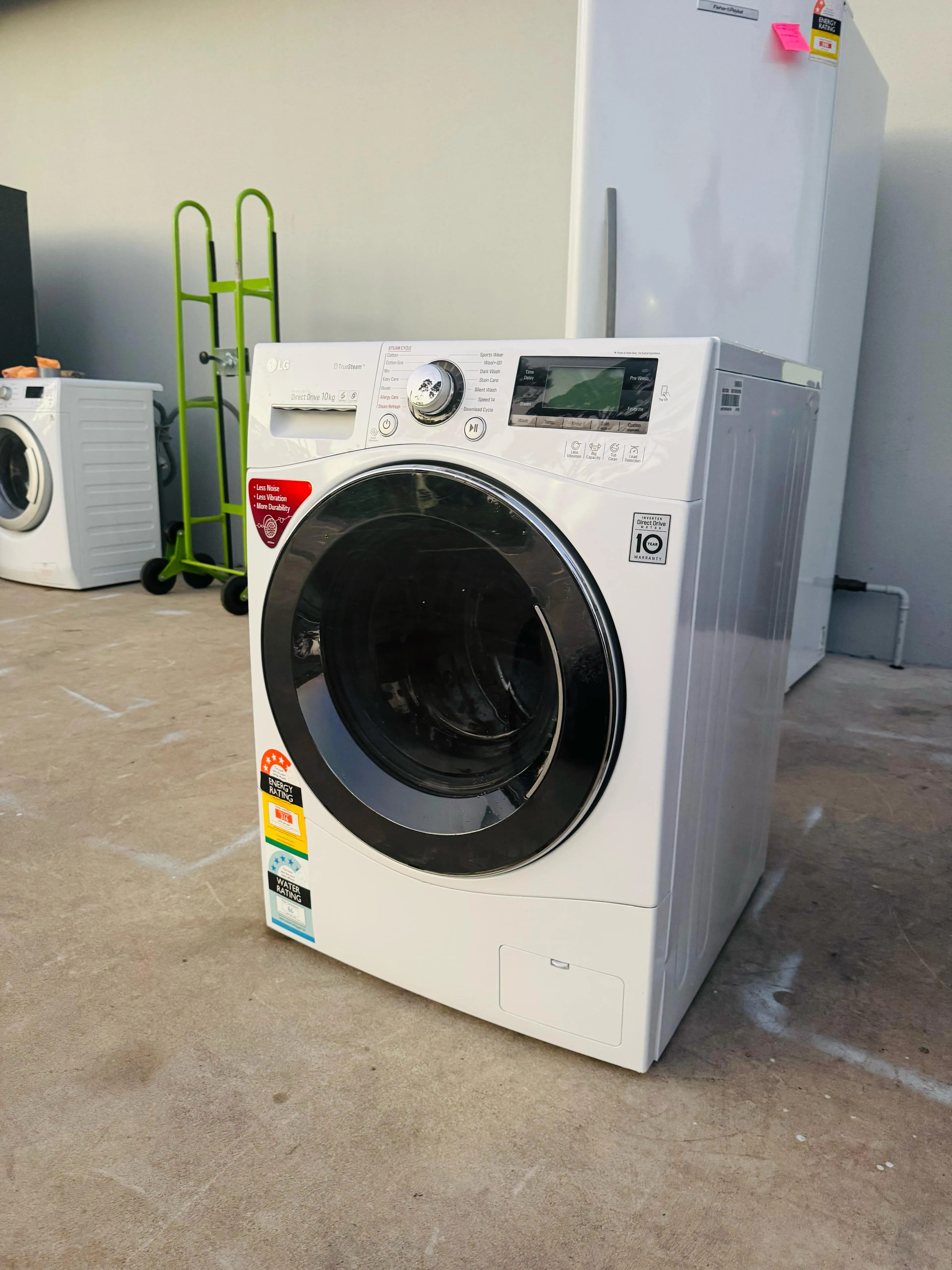 *LG 10KGS FRONT LOADER WASHING MACHINE** FREE DELIVERY
