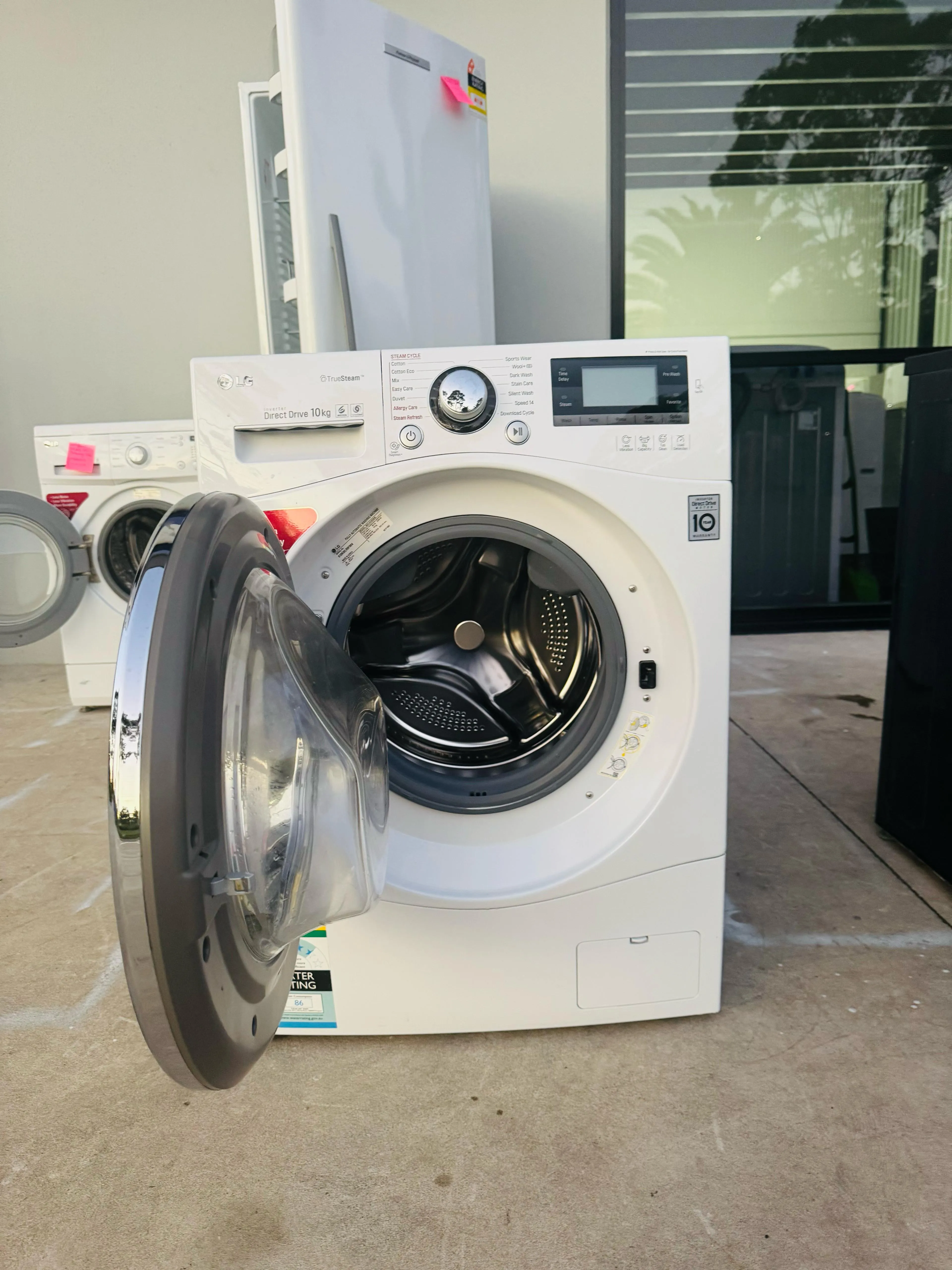 *LG 10KGS FRONT LOADER WASHING MACHINE** FREE DELIVERY