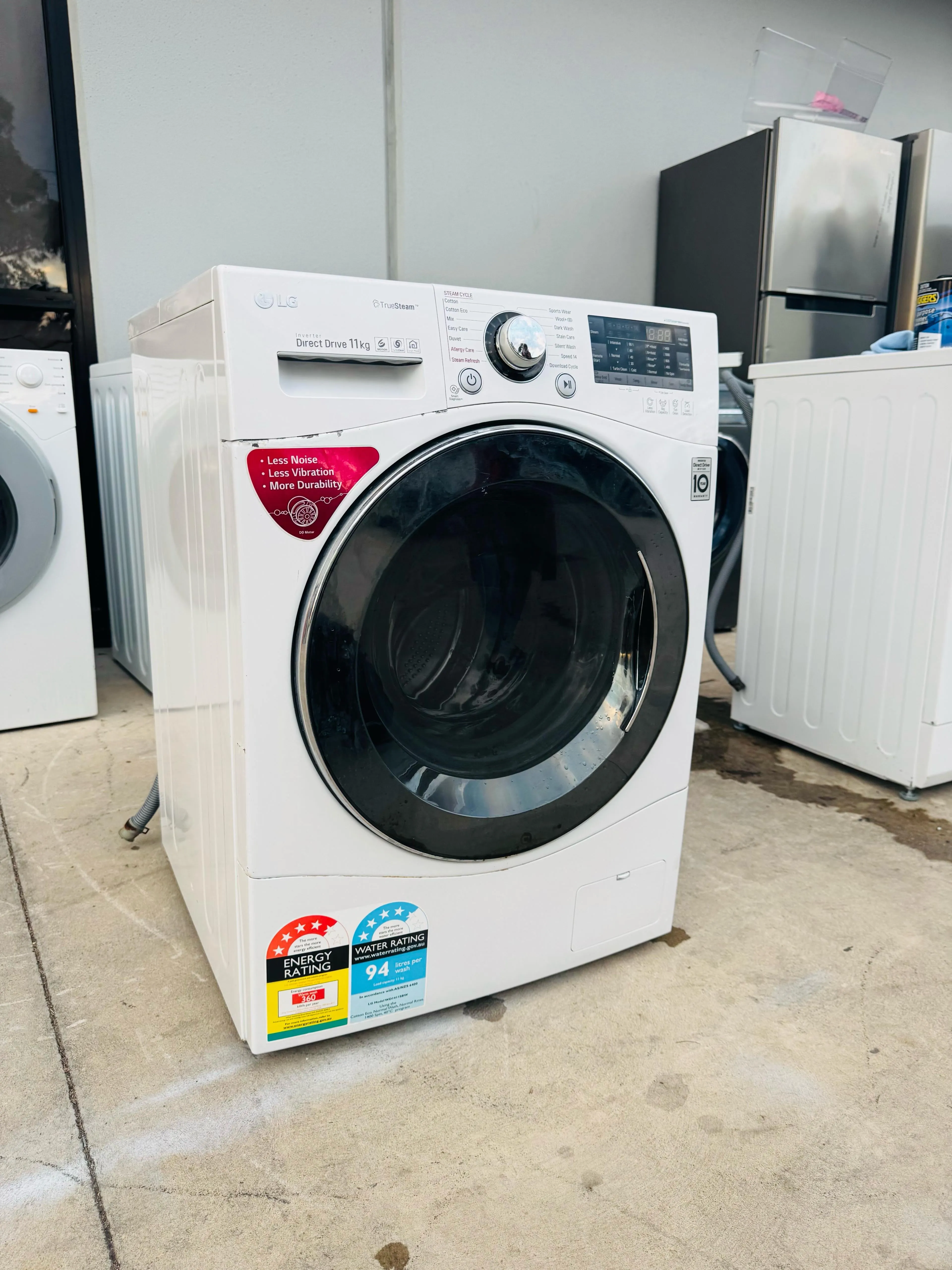 **LG 11 KGS FRONT LOADER WASHING MACHINE**