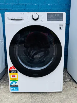 **LG 12KGS FRONT LOADER WASHING MACHINE**
