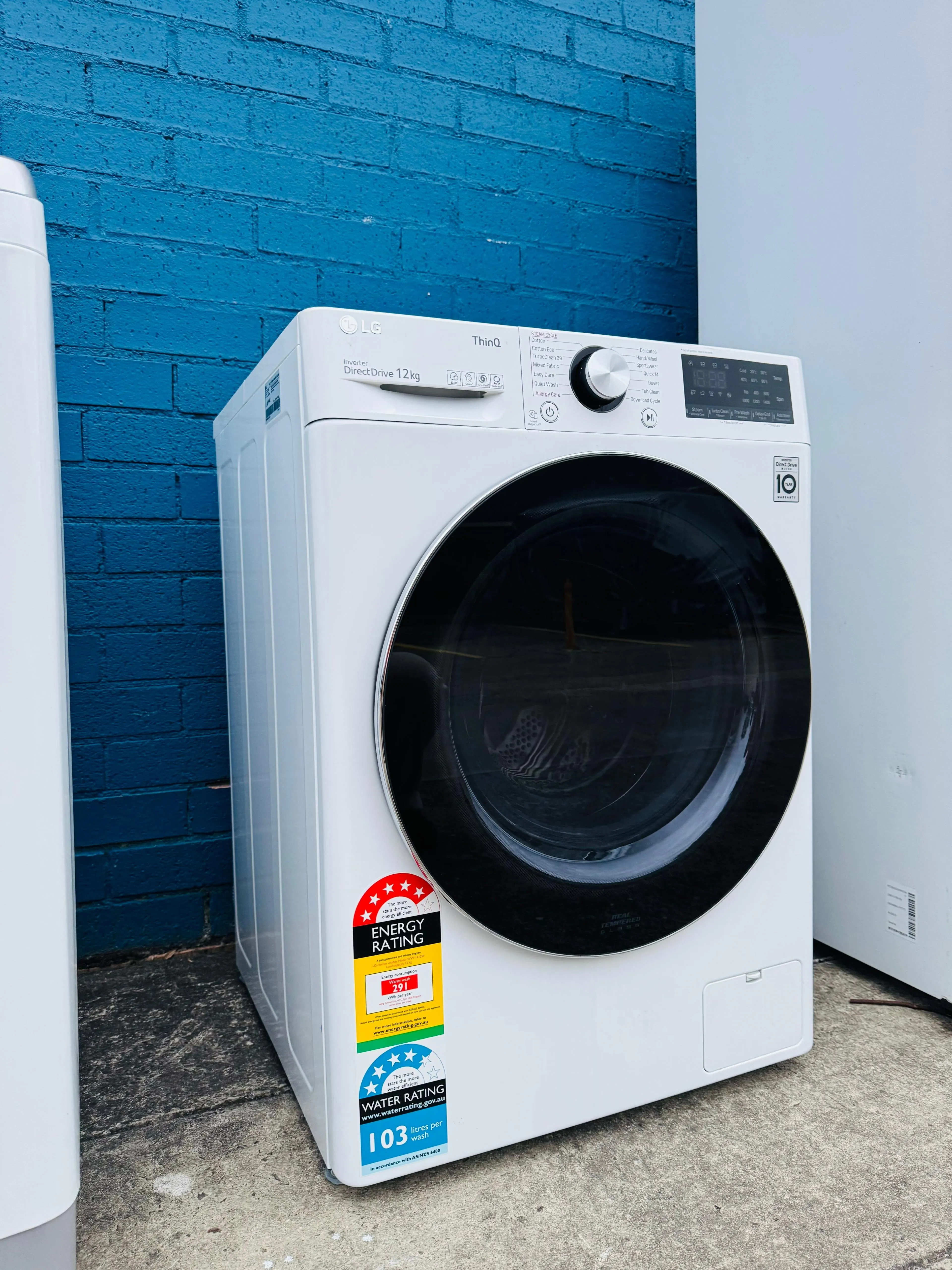 **LG 12KGS FRONT LOADER WASHING MACHINE**