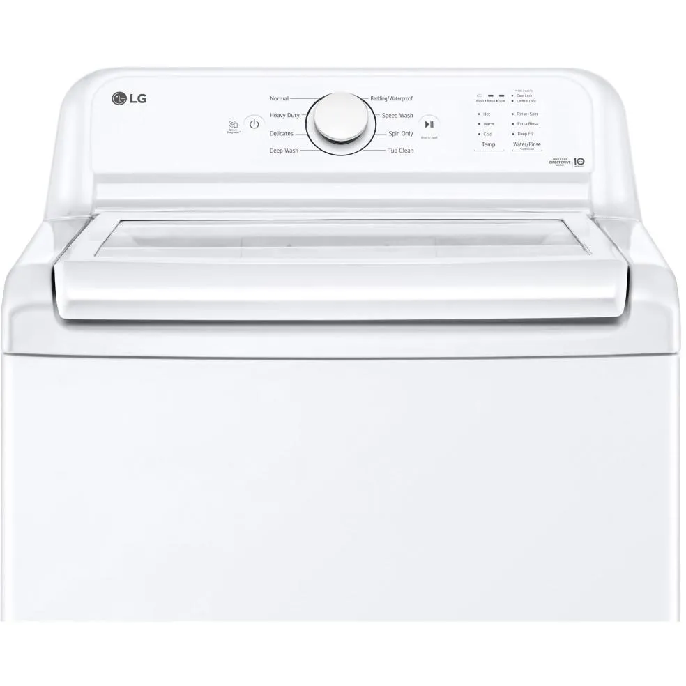 LG 4.8 cu. ft. Top Loading Washer with Smart Diagnosis WT6105CW
