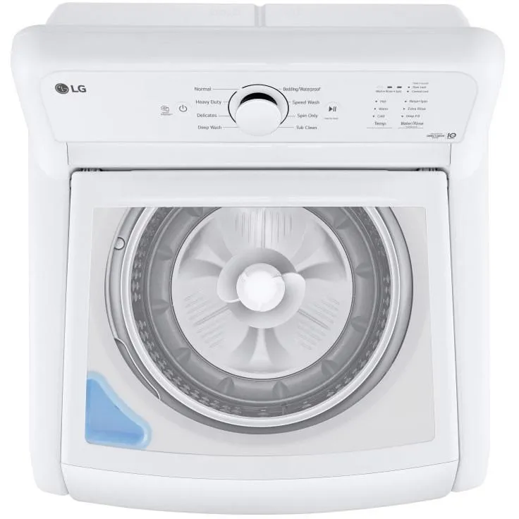 LG 4.8 cu. ft. Top Loading Washer with Smart Diagnosis WT6105CW