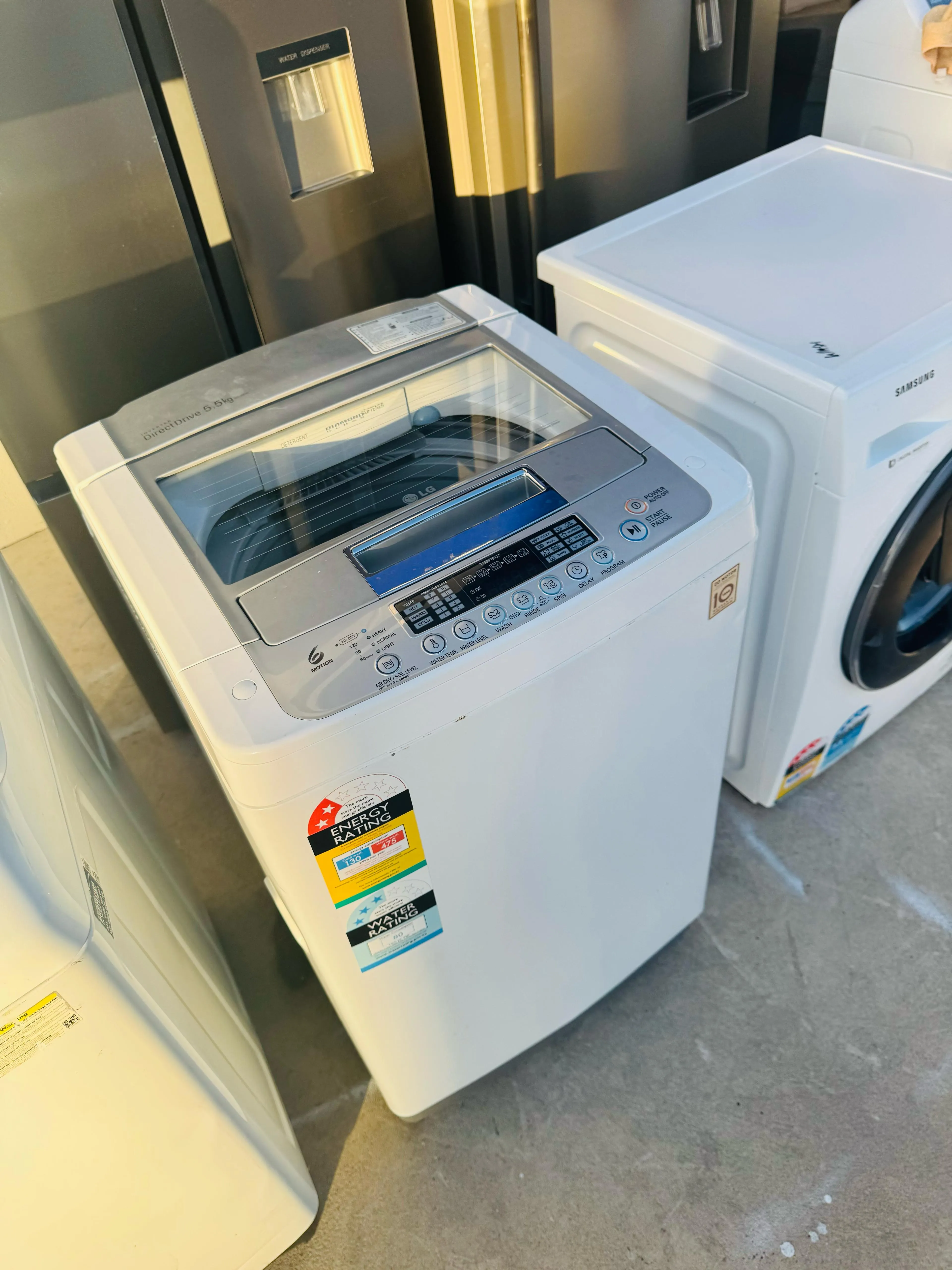 **LG 5.5KGS TOP LOADER WASHING MACHINE** FREE DELIVERY