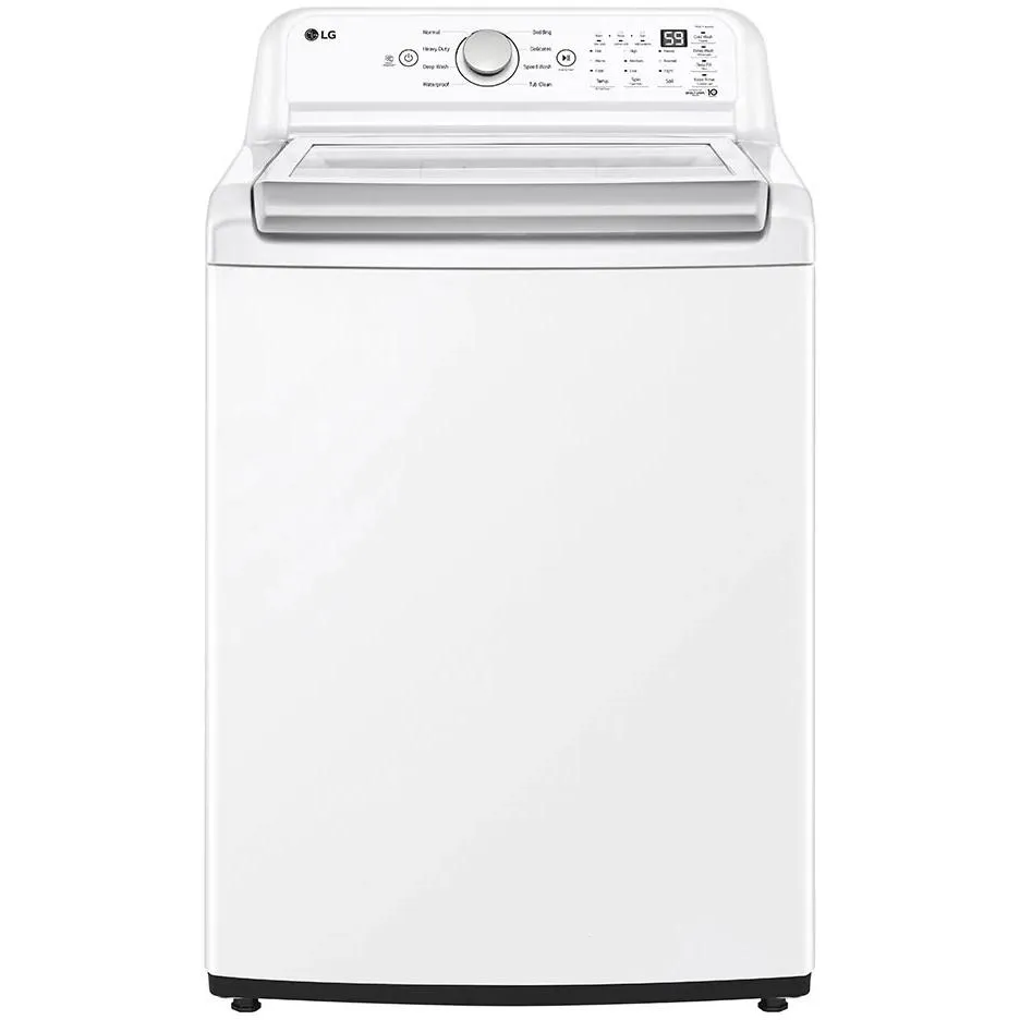 LG 5.6 cu. ft. Top Loading Washer with 4-Way Agitator and TurboDrum Technology WT7155CW