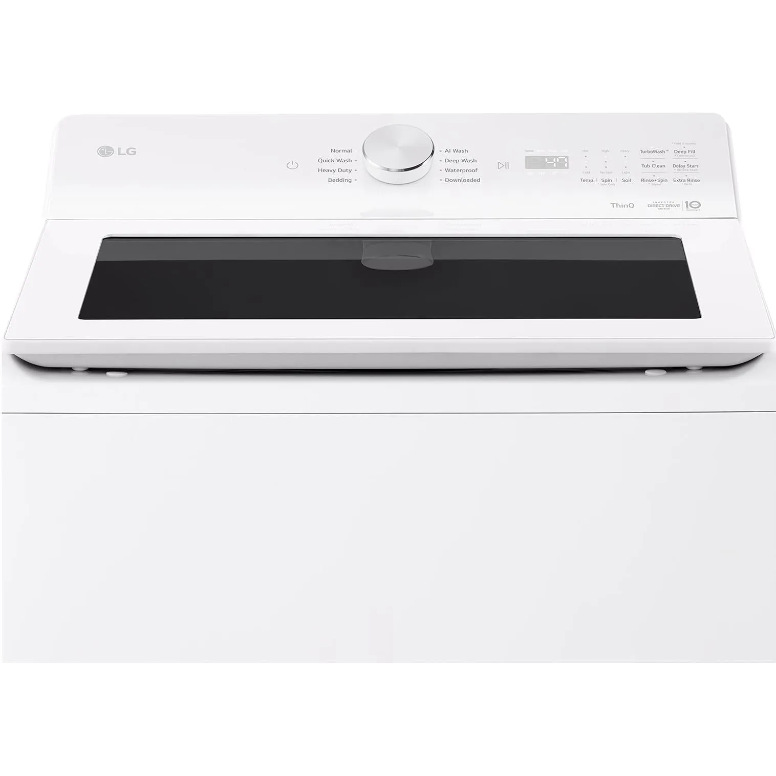 LG 5.6 cu.ft Large Capacity Top Load Washer with EasyUnload WT8205CW