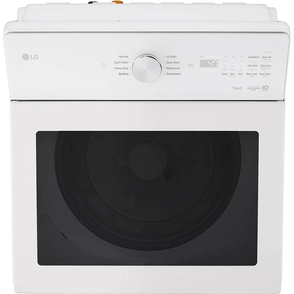 LG 5.6 cu.ft Large Capacity Top Load Washer with EasyUnload WT8205CW