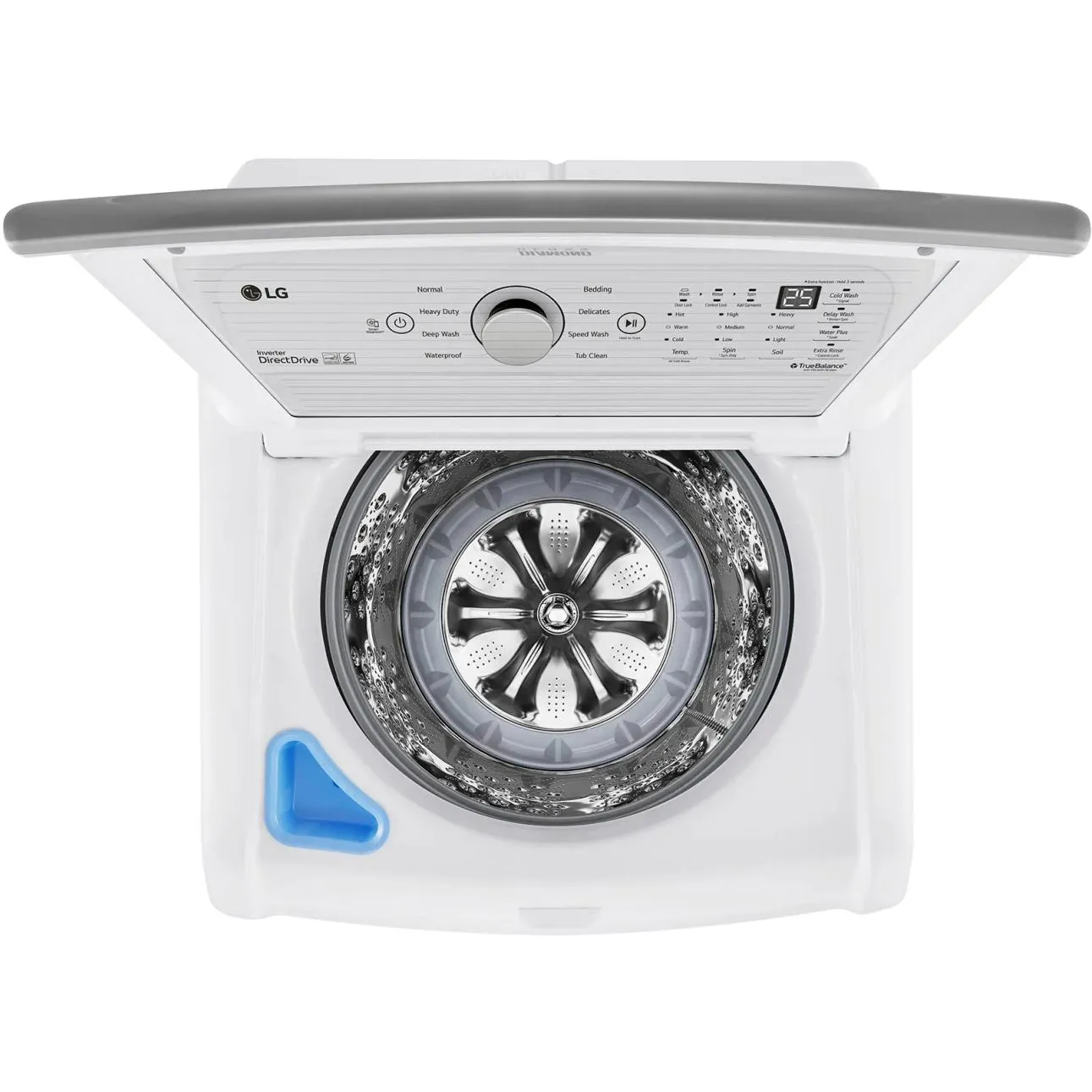 LG 5.8 cu.ft. Top Loading Washer with 6Motion Technology WT7150CW