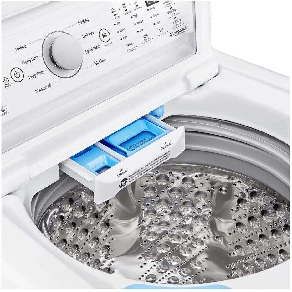 LG 5.8 cu.ft. Top Loading Washer with 6Motion Technology WT7150CW