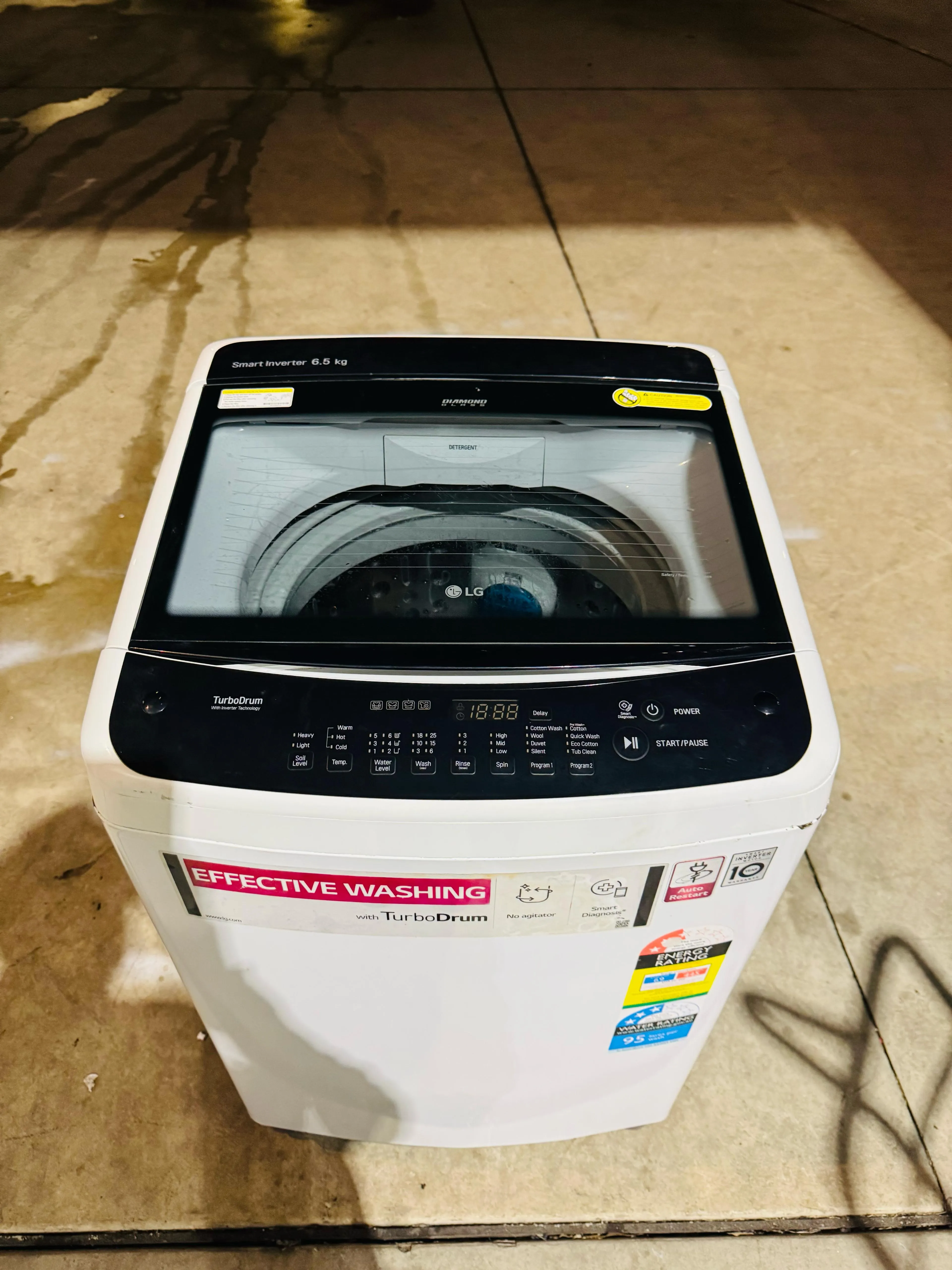 **LG 6.5 KGS TOP LOADER WASHING MACHINE** FREE DELIVERY
