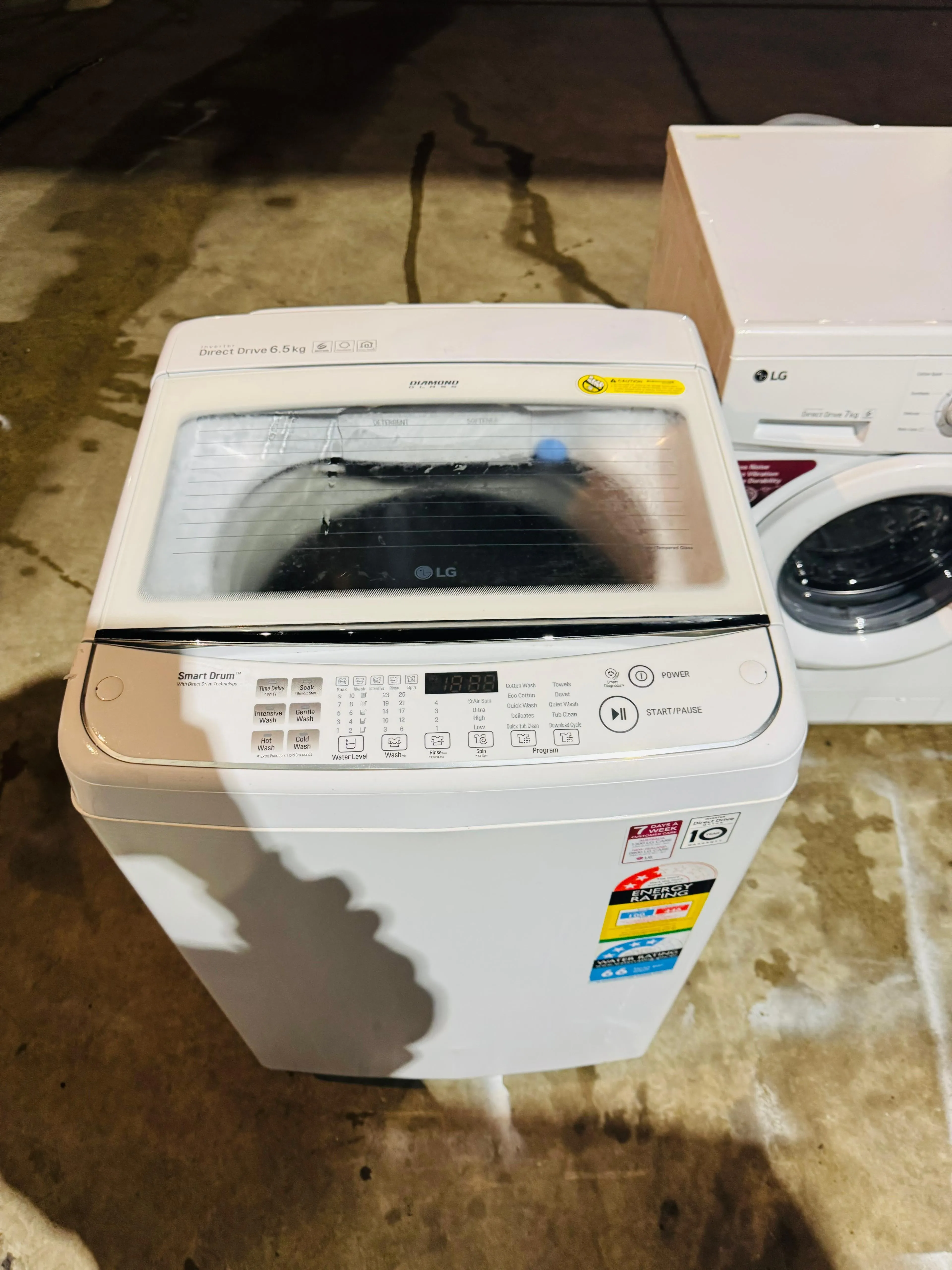 **LG 6.5 KGS TOP LOADER WASHING MACHINE**