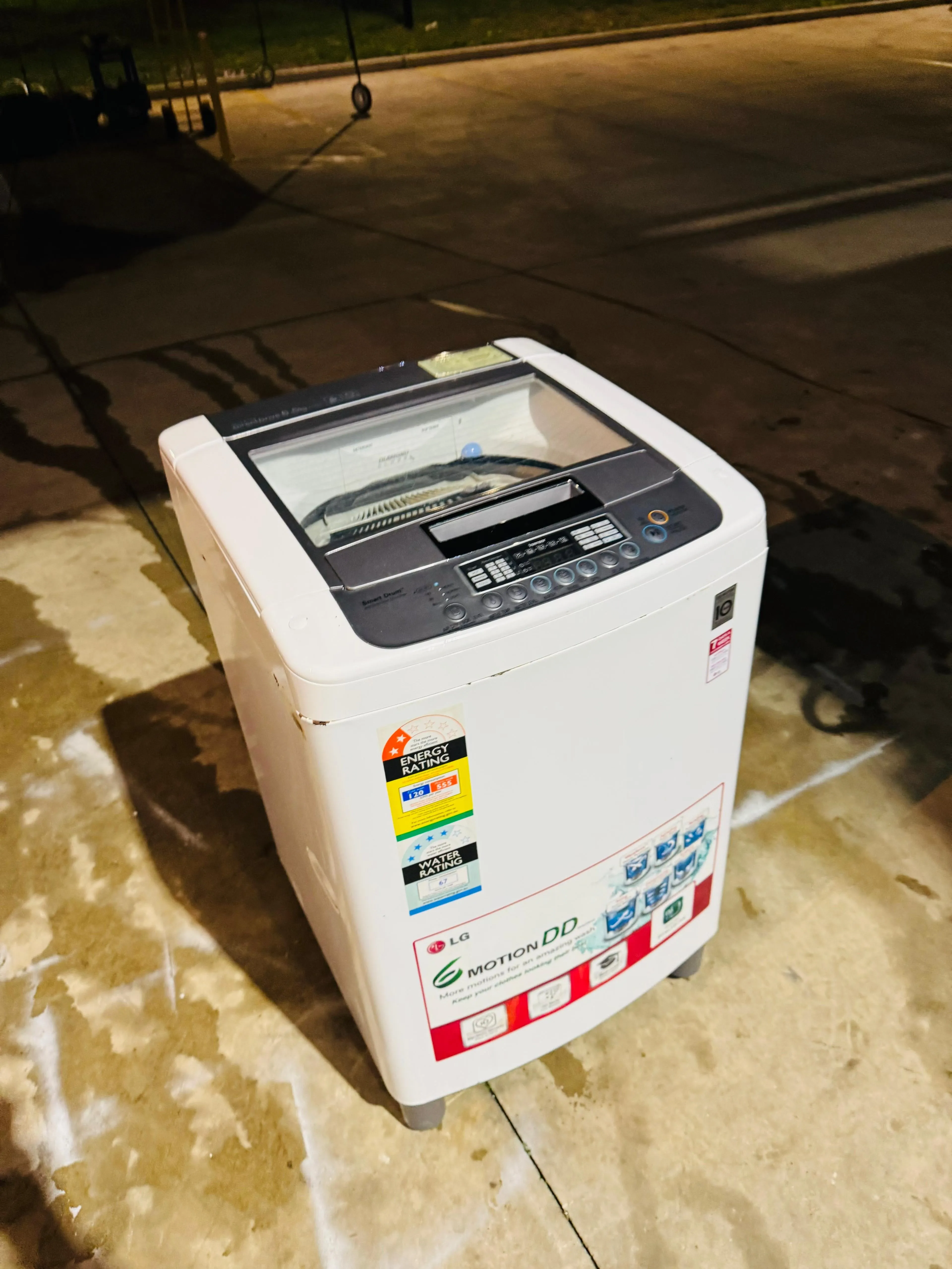 **LG 6.5 KGS TOP LOADER WASHING MACHINE**