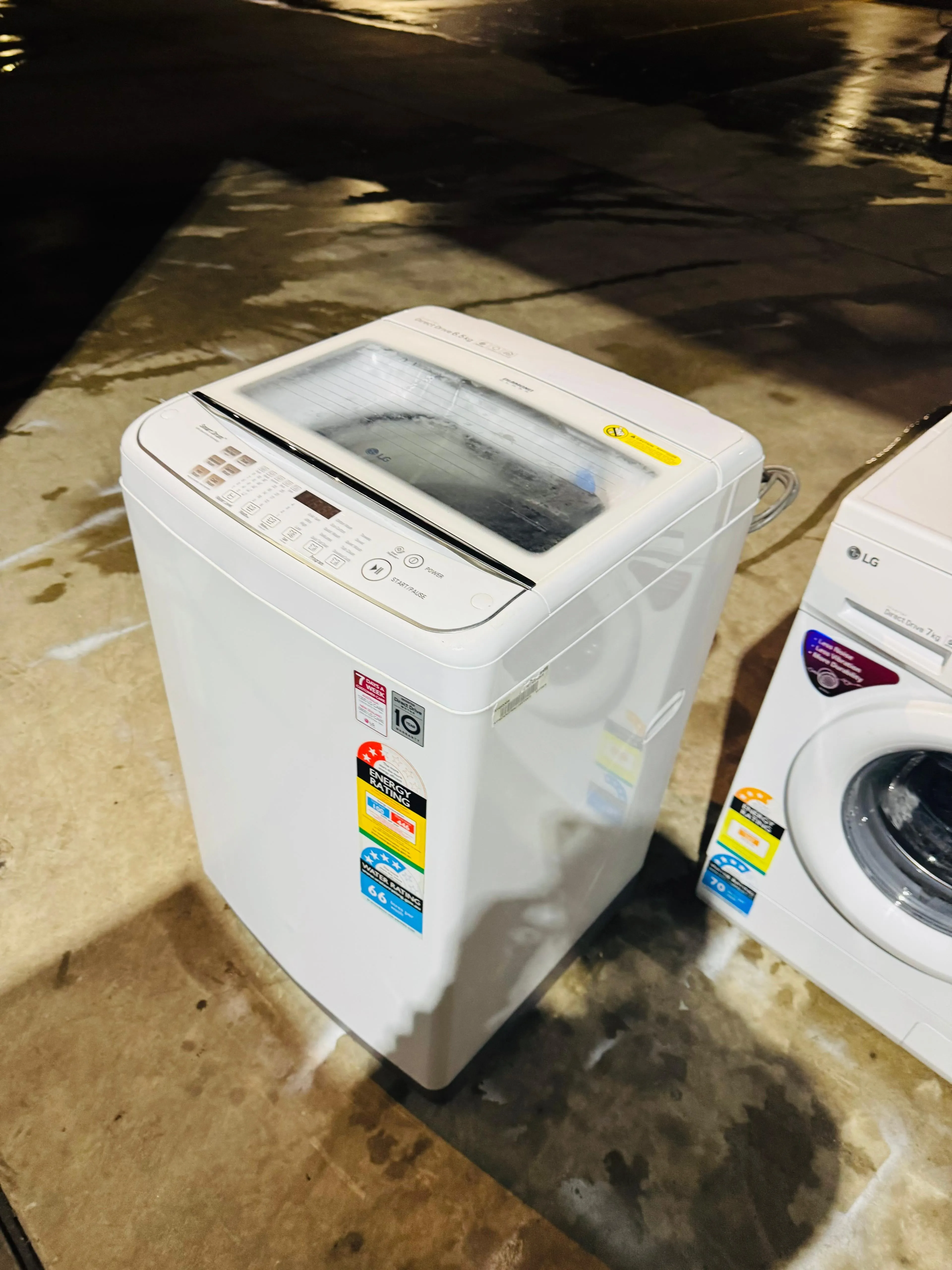 **LG 6.5 KGS TOP LOADER WASHING MACHINE**
