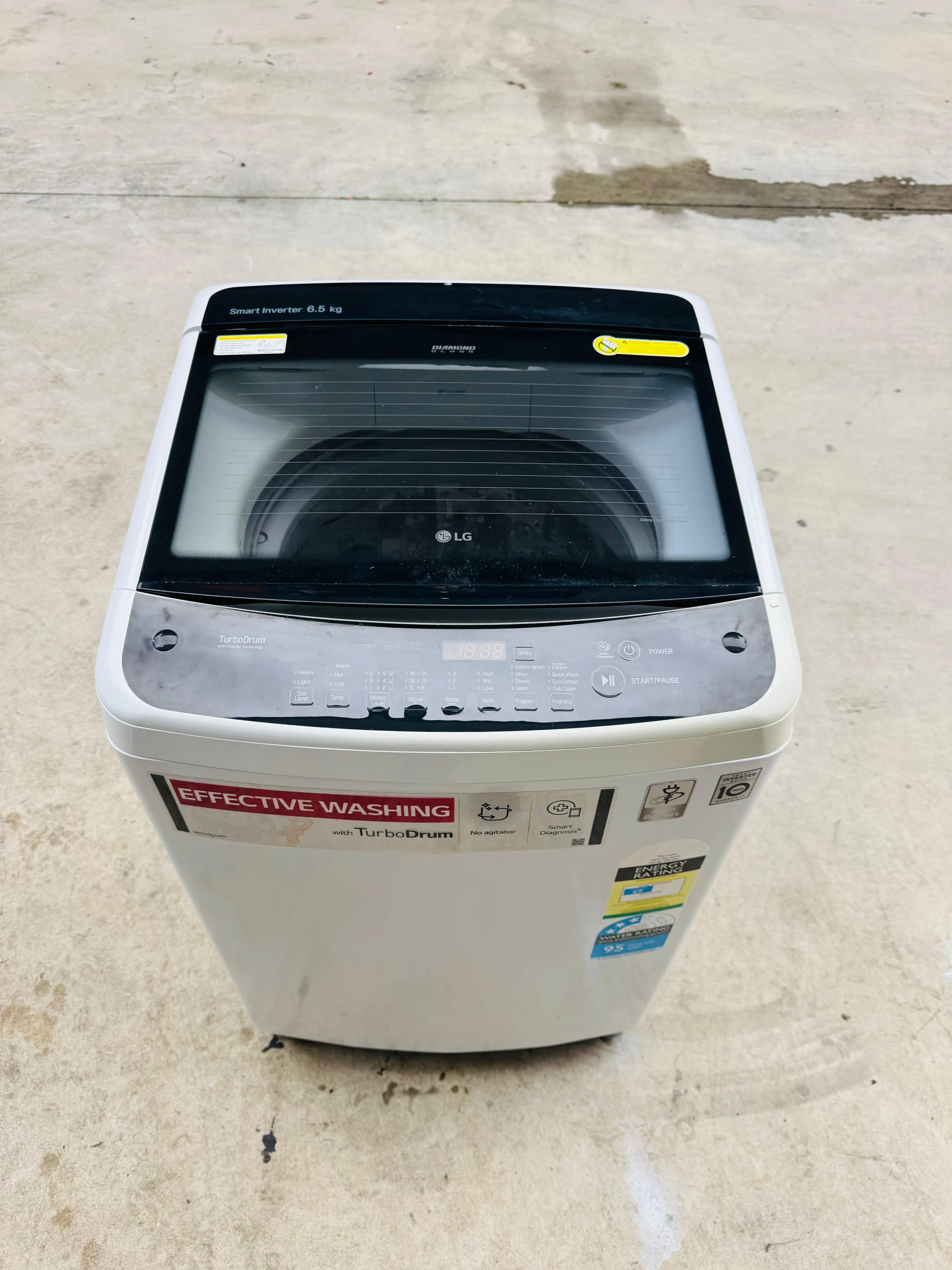 **LG 6.5 KGS TOP LOADER WASHING MACHINE**