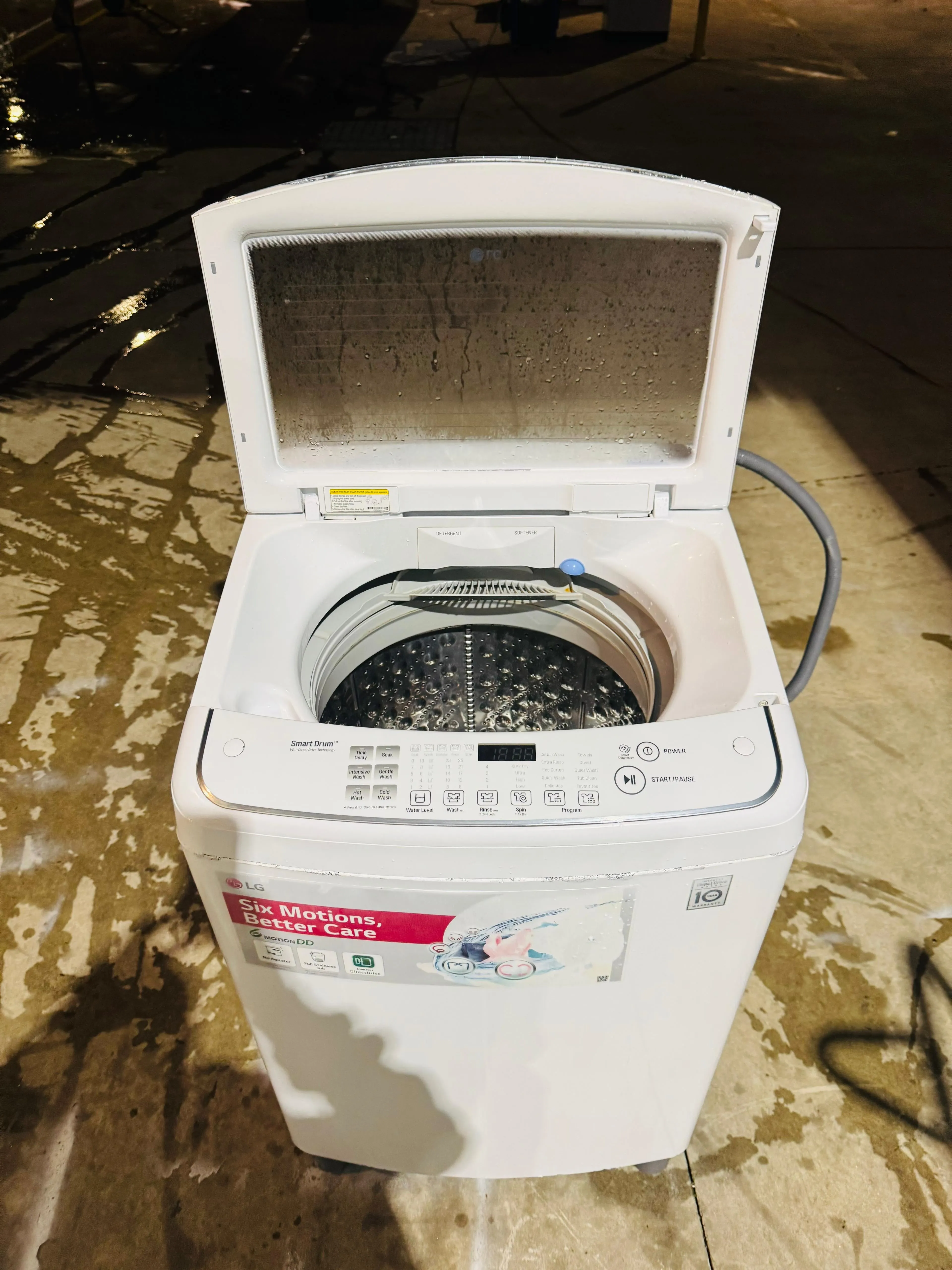**LG 6.5 KGS TOP LOADER WASHING MACHINE**
