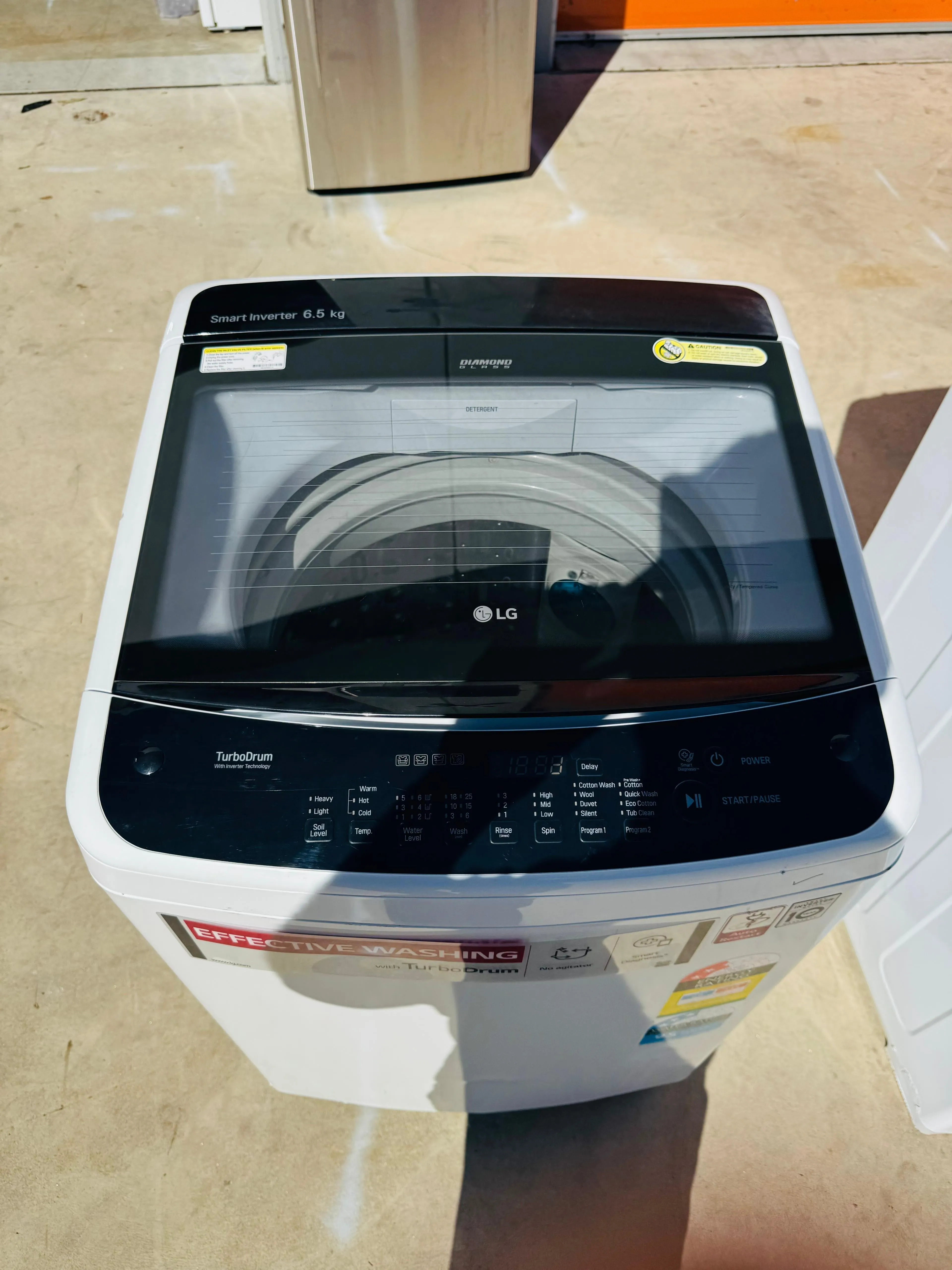 **LG 6.5 KGS TOP LOADER WASHING MACHINE**