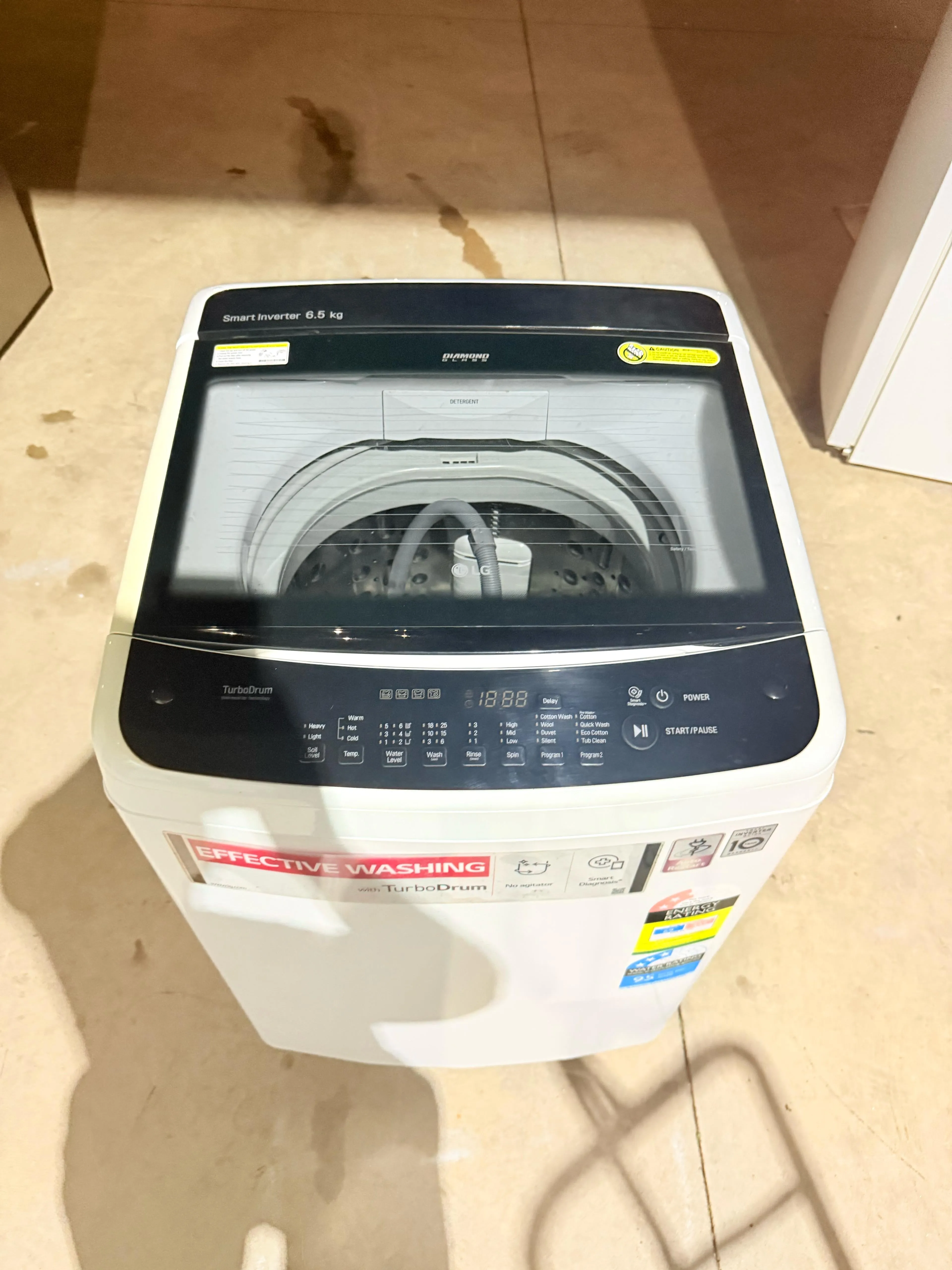 **LG 6.5 KGS TOP LOADER WASHING MACHINE**
