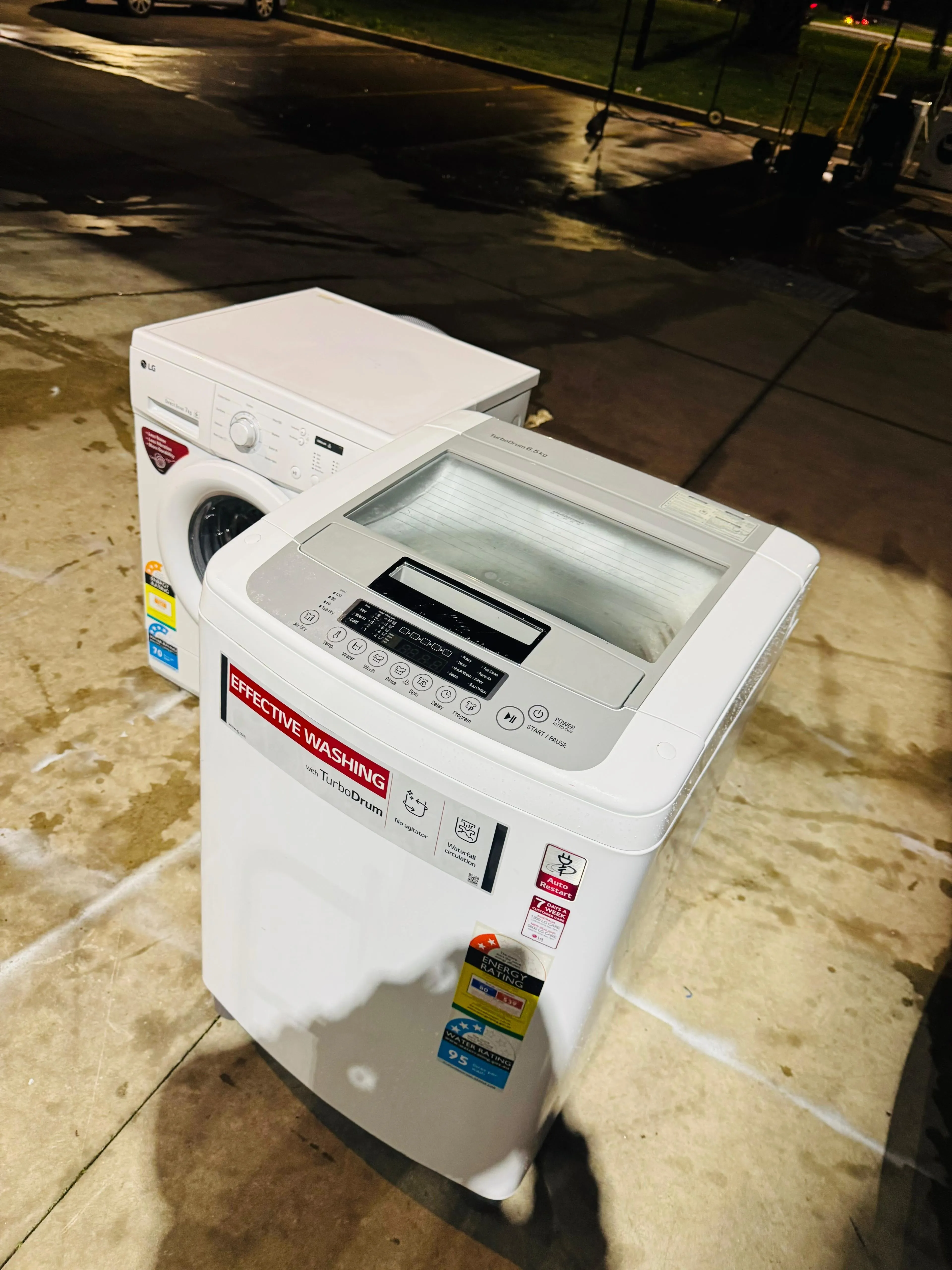 **LG 6.5 KGS TOP LOADER WASHING MACHINE**