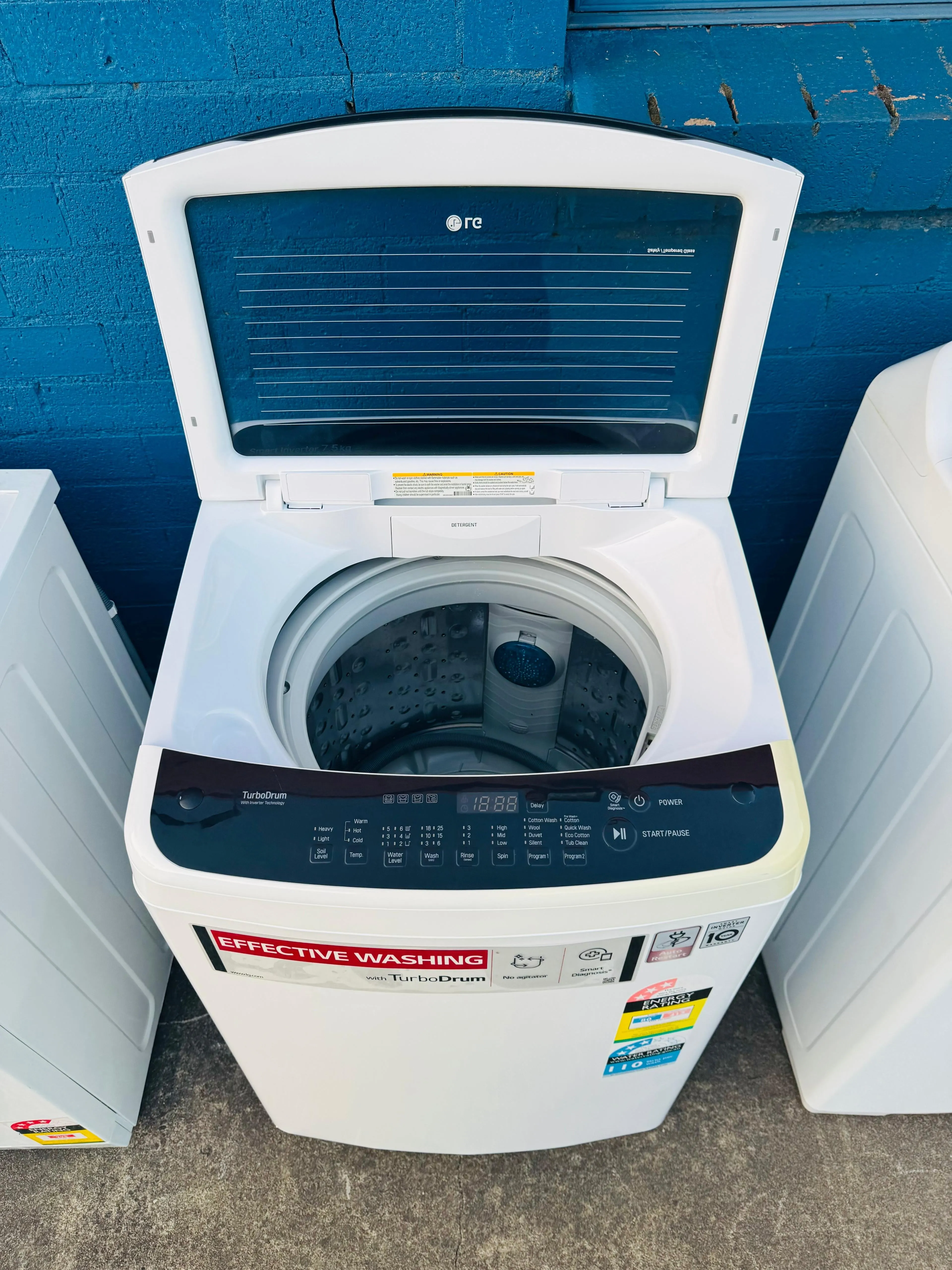 **LG 7.5 KGS TOP LOADER WASHING MACHINE**
