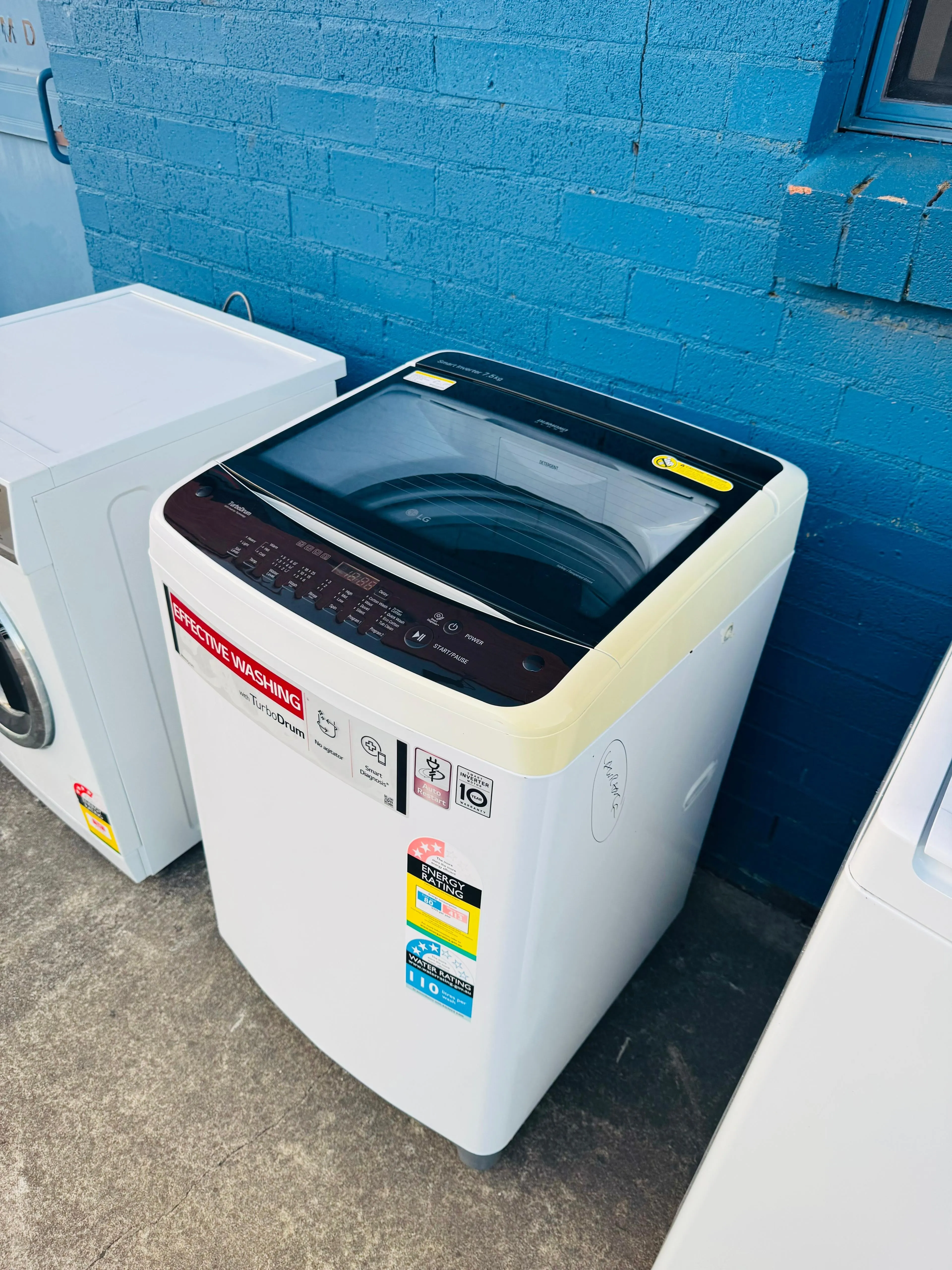 **LG 7.5 KGS TOP LOADER WASHING MACHINE**