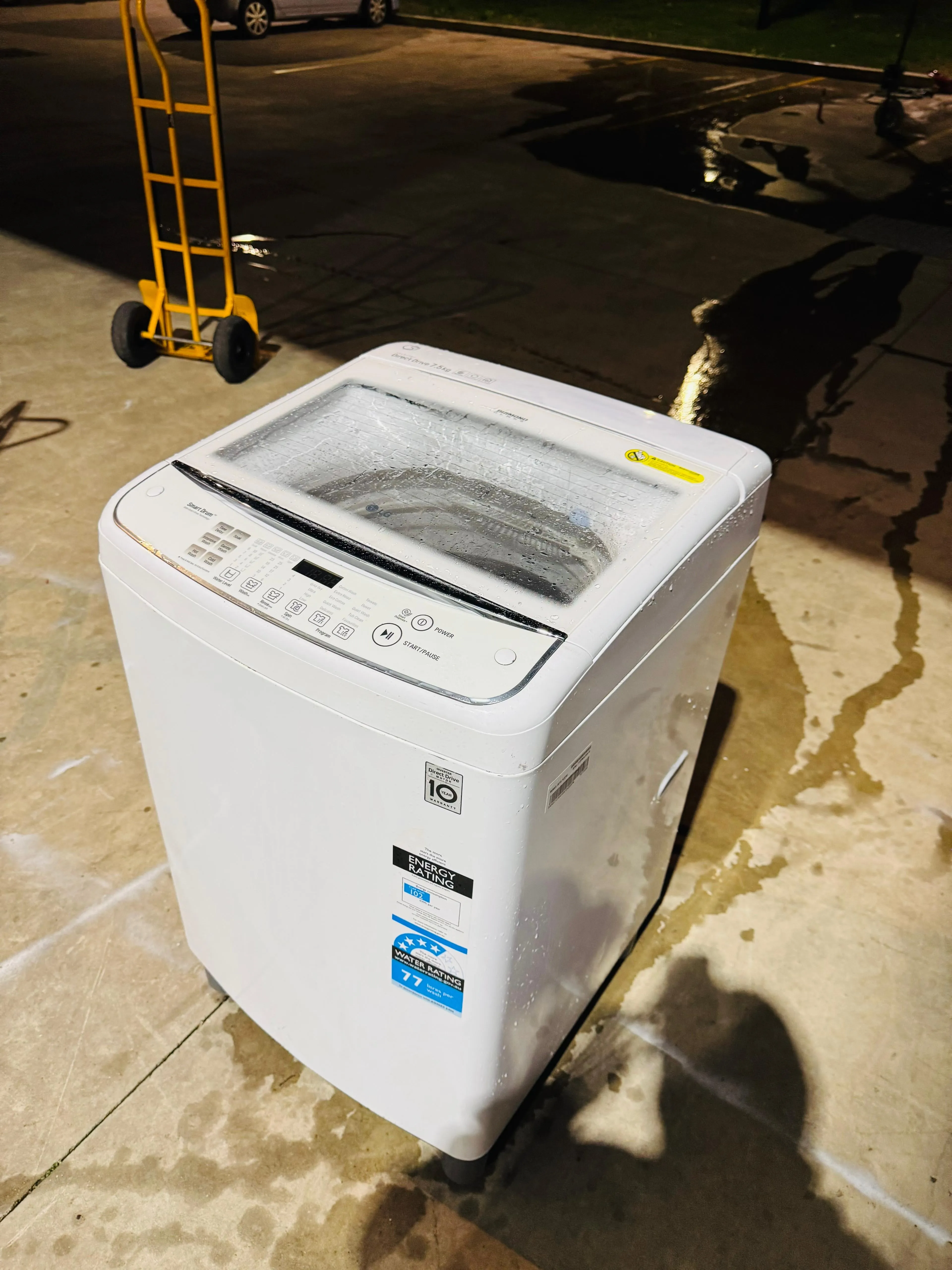 **LG 7.5 KGS TOP LOADER WASHING MACHINE**
