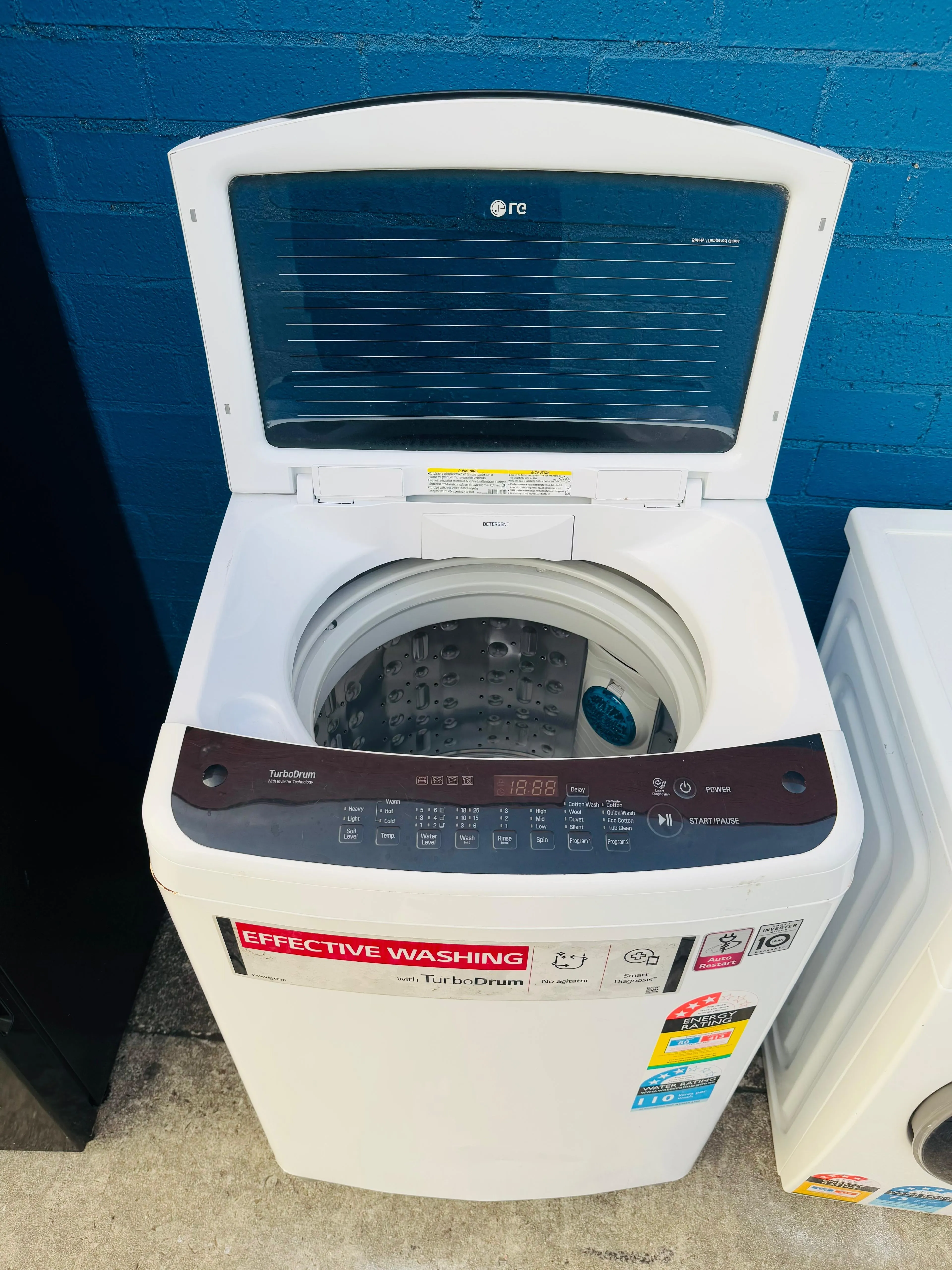 **LG 7.5 KGS TOP LOADER WASHING MACHINE**