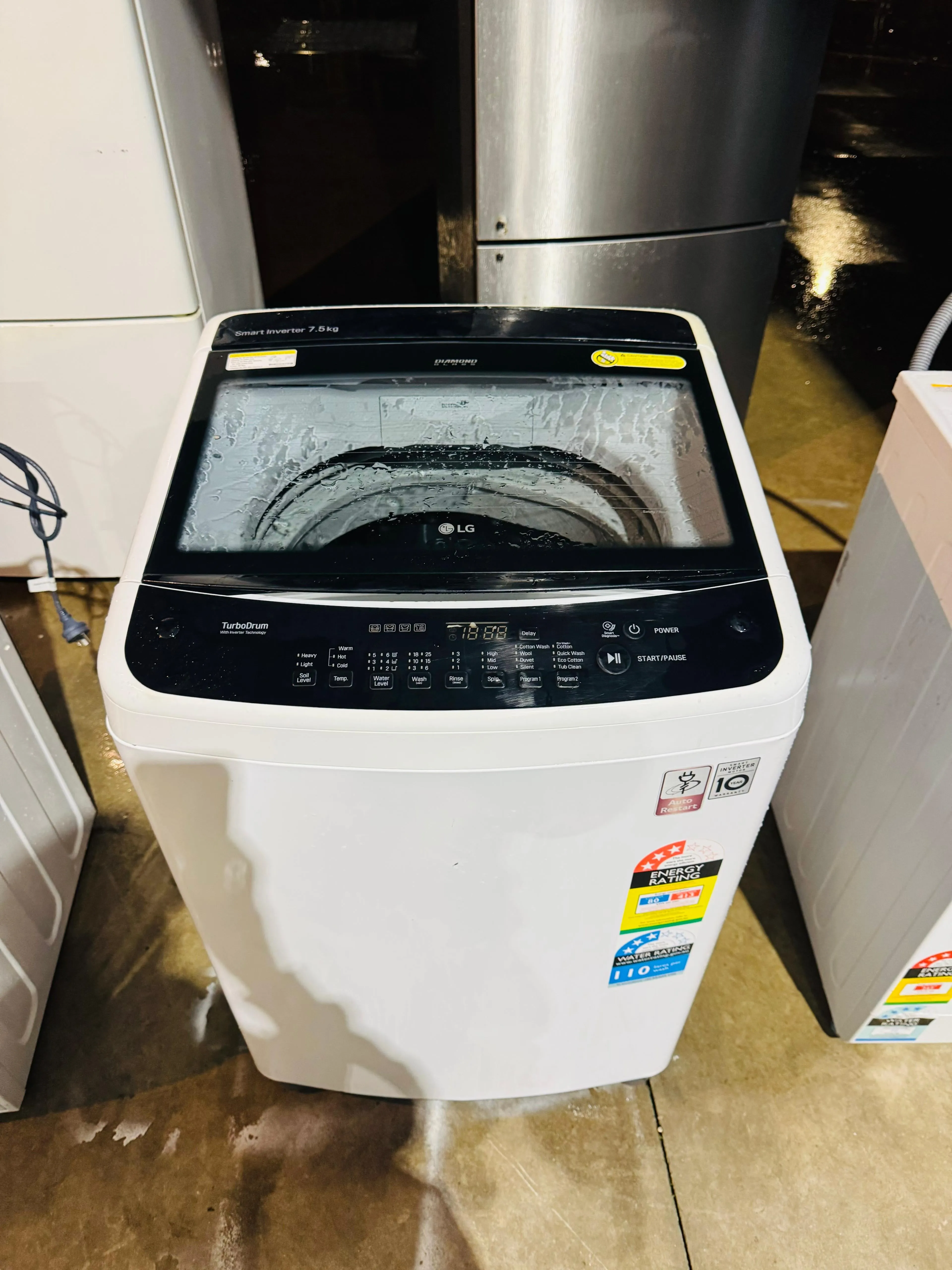 **LG 7.5 KGS TOP LOADER WASHING MACHINE**