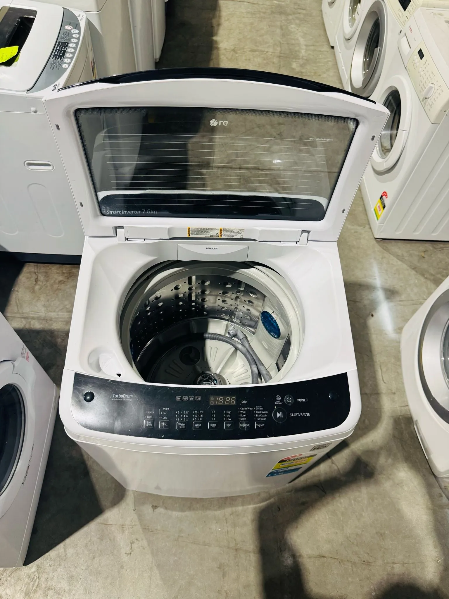 **LG 7.5 KGS TOP LOADER WASHING MACHINE**