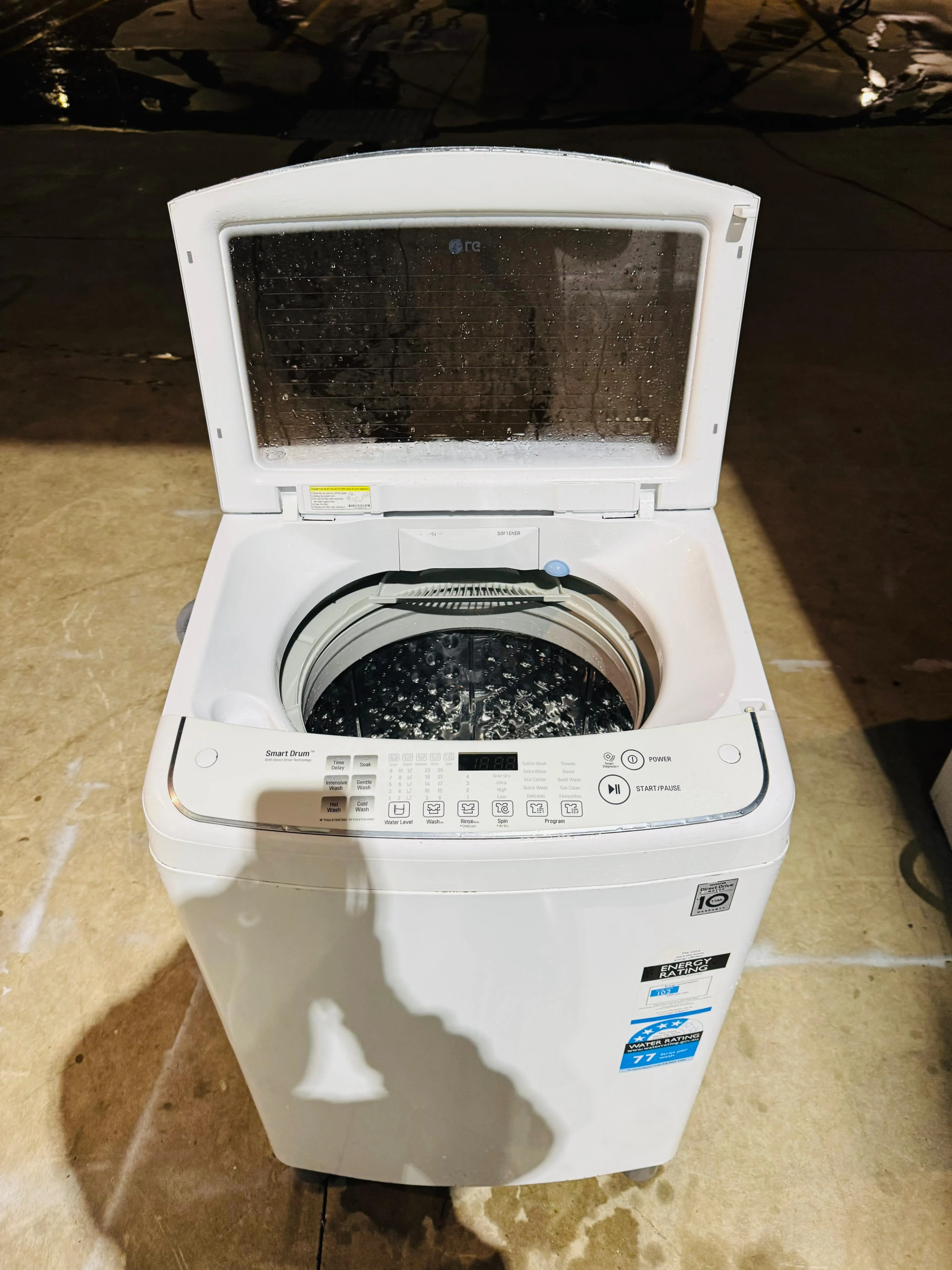 **LG 7.5 KGS TOP LOADER WASHING MACHINE**