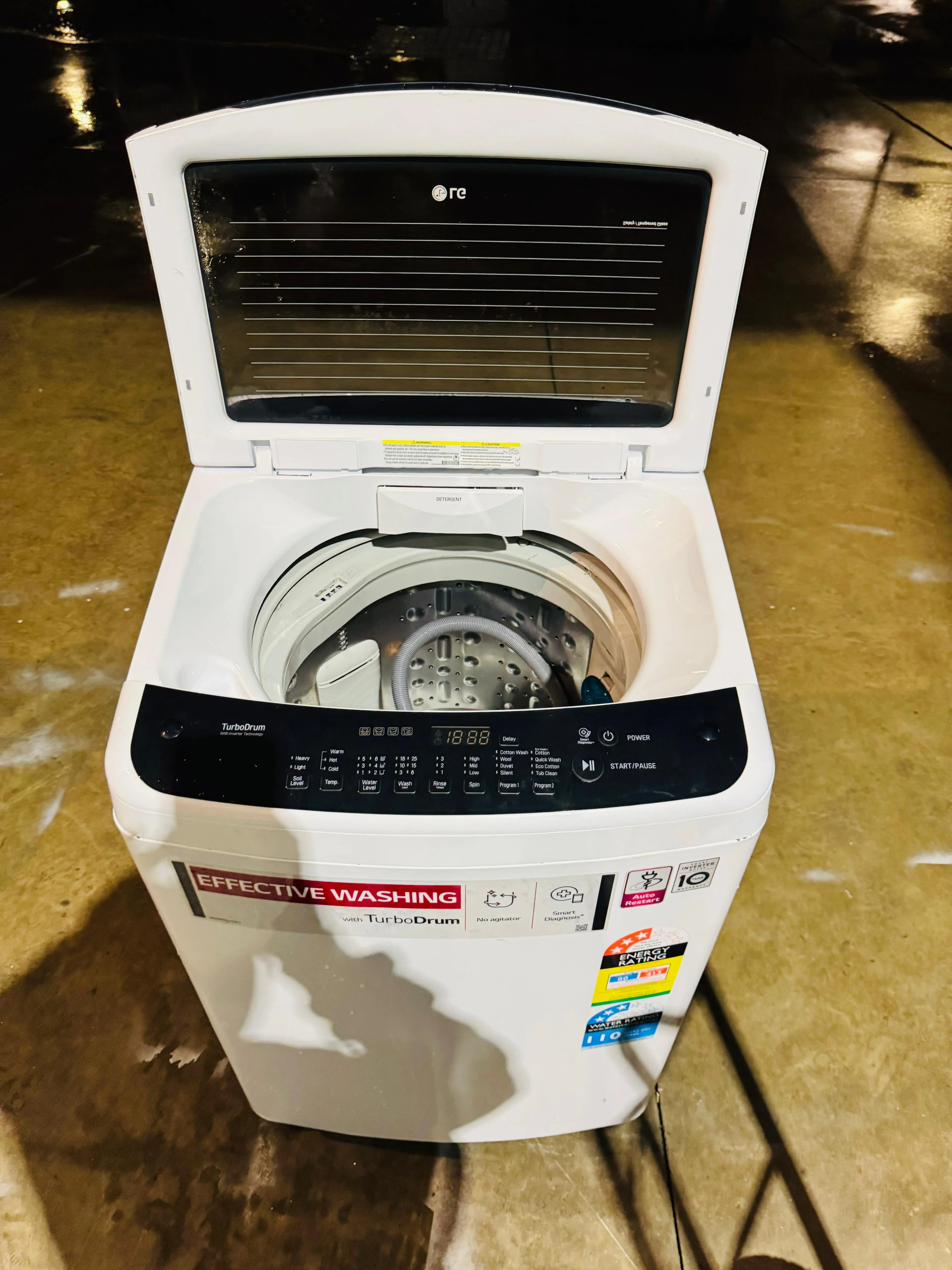 **LG 7.5 KGS TOP LOADER WASHING MACHINE**