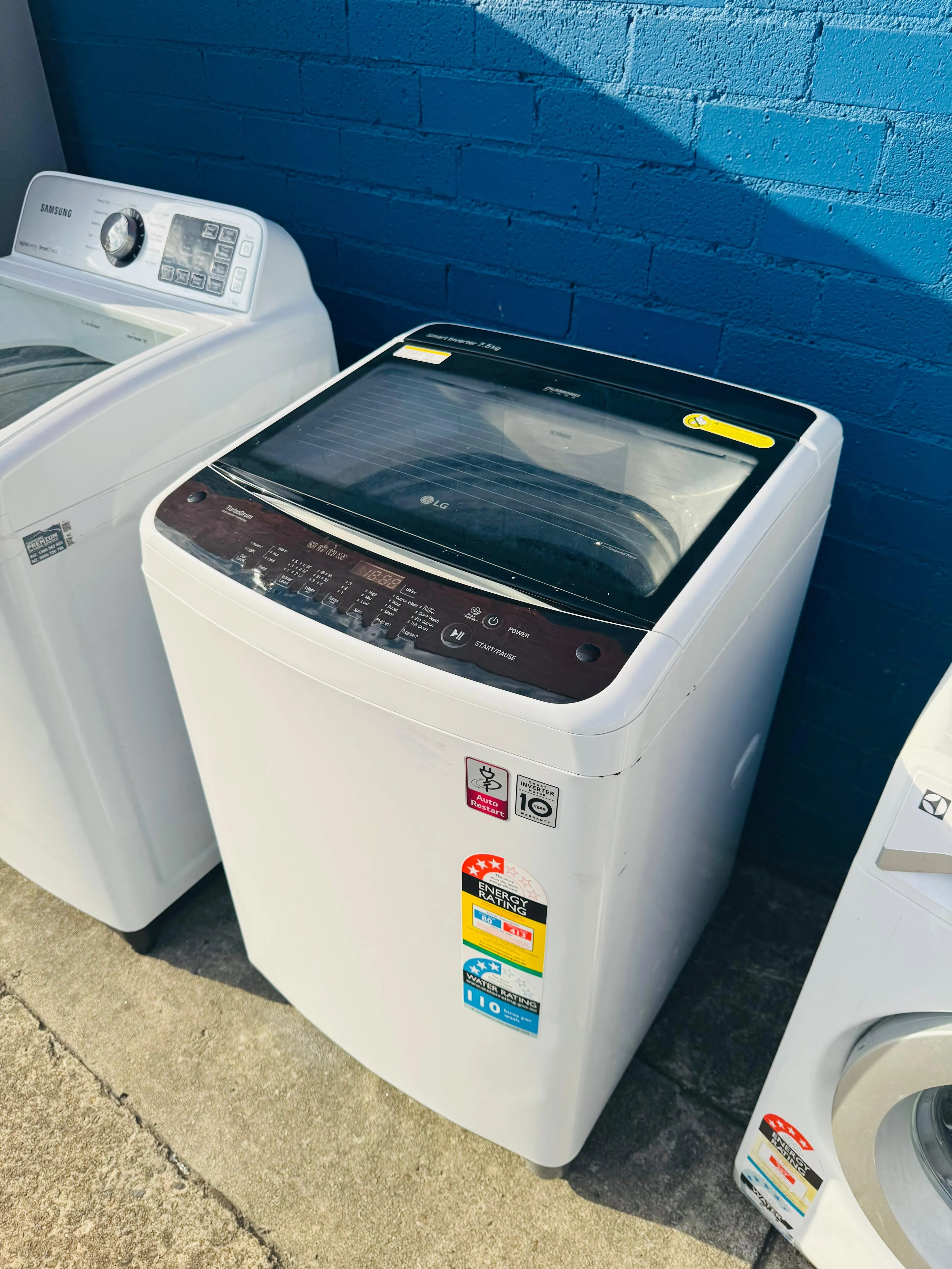 **LG 7.5 KGS TOP LOADER WASHING MACHINE**