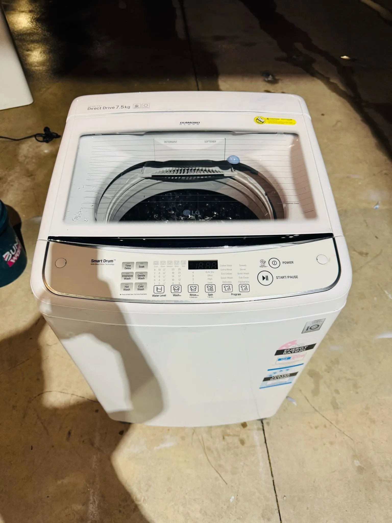 **LG 7.5 KGS TOP LOADER WASHING MACHINE**