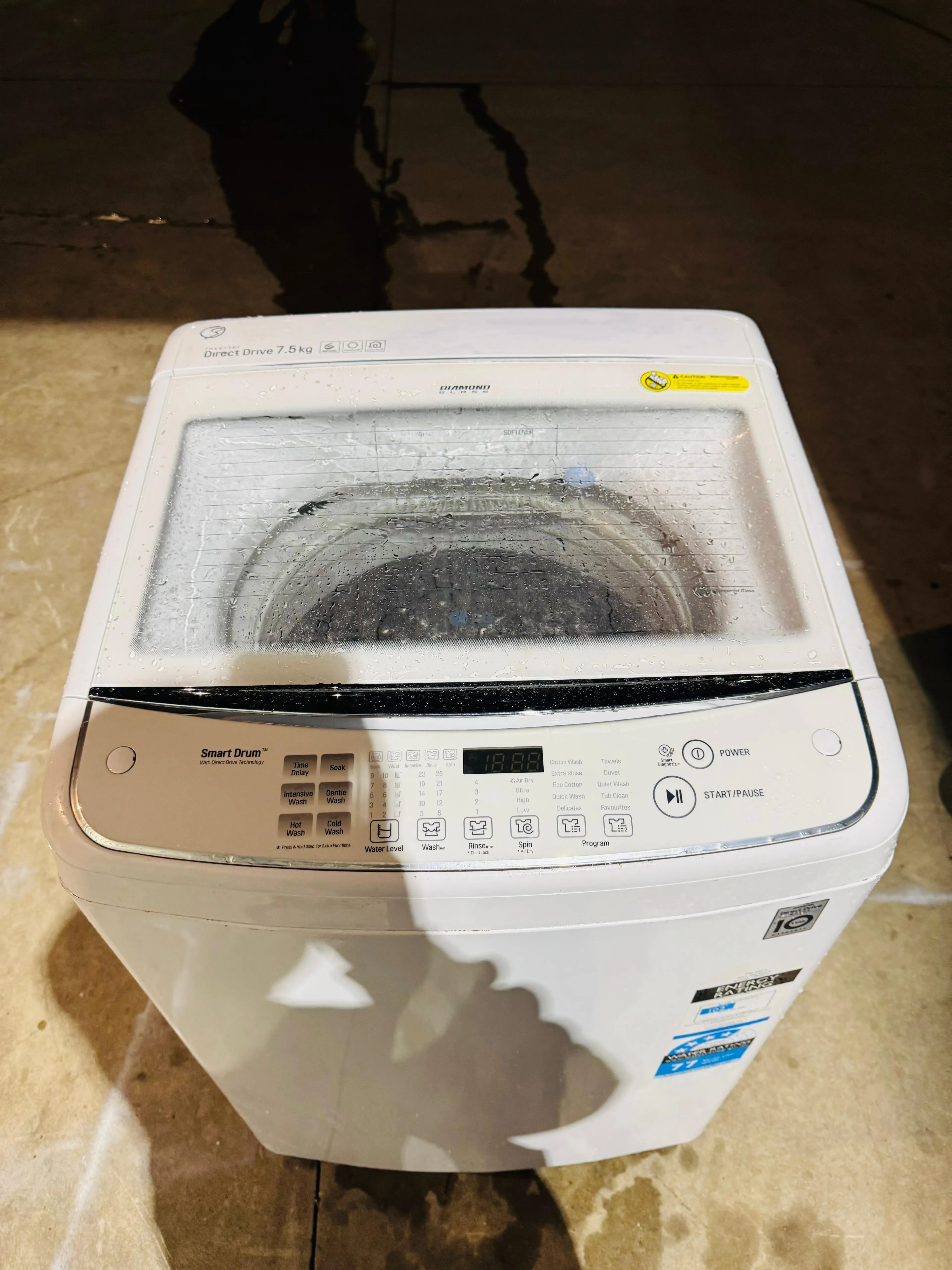 **LG 7.5 KGS TOP LOADER WASHING MACHINE**