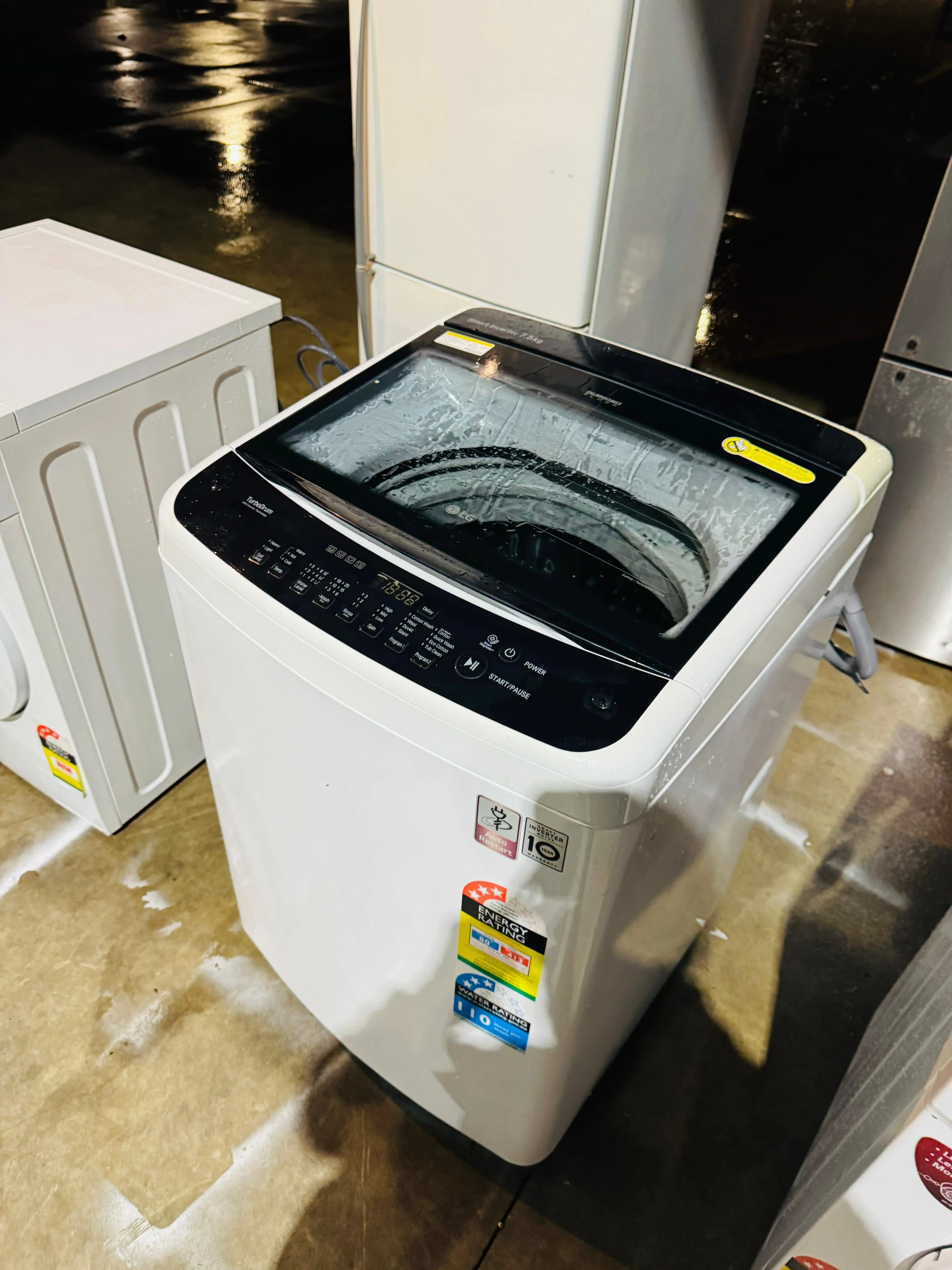 **LG 7.5 KGS TOP LOADER WASHING MACHINE**