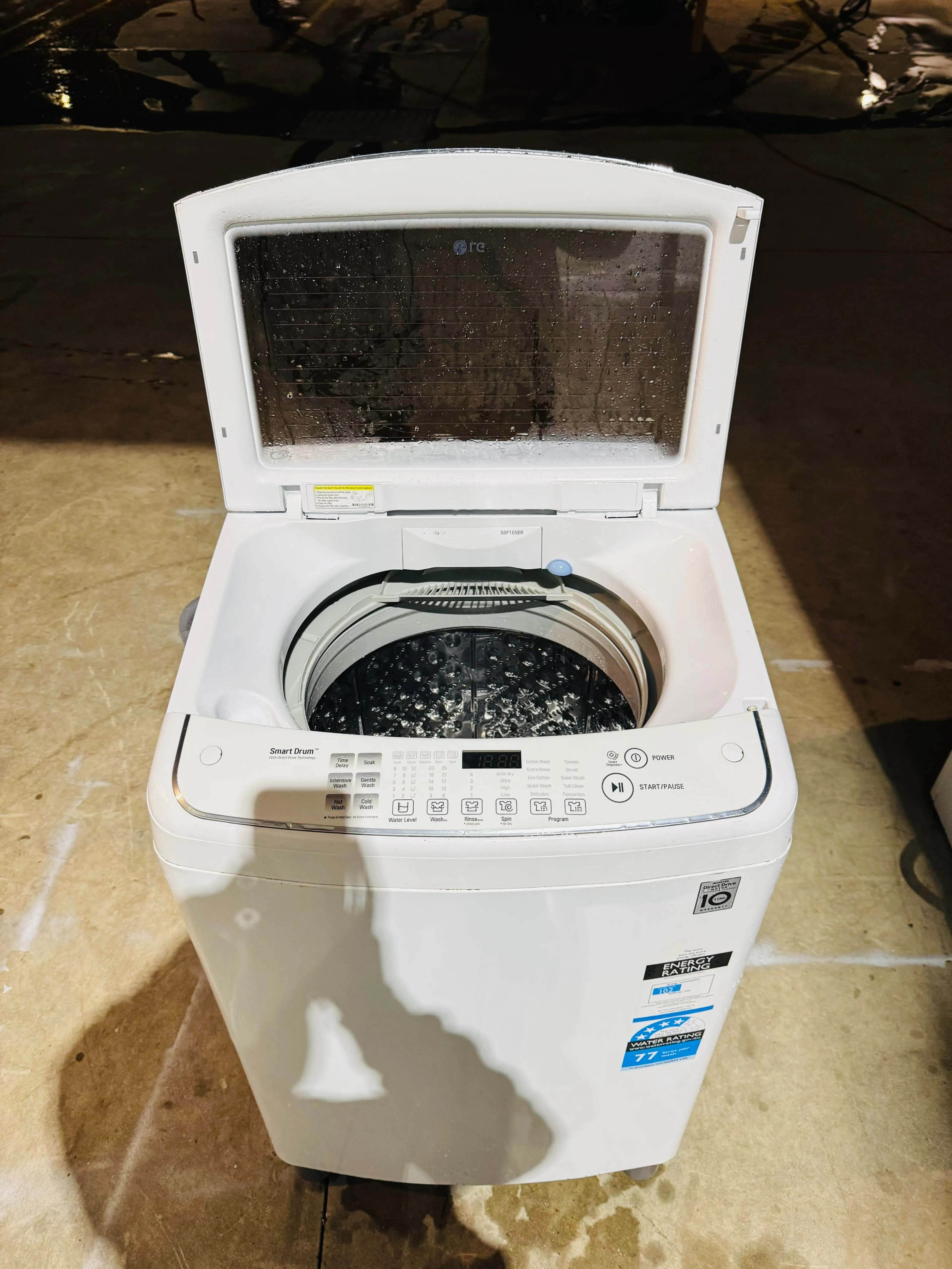 **LG 7.5 KGS TOP LOADER WASHING MACHINE**