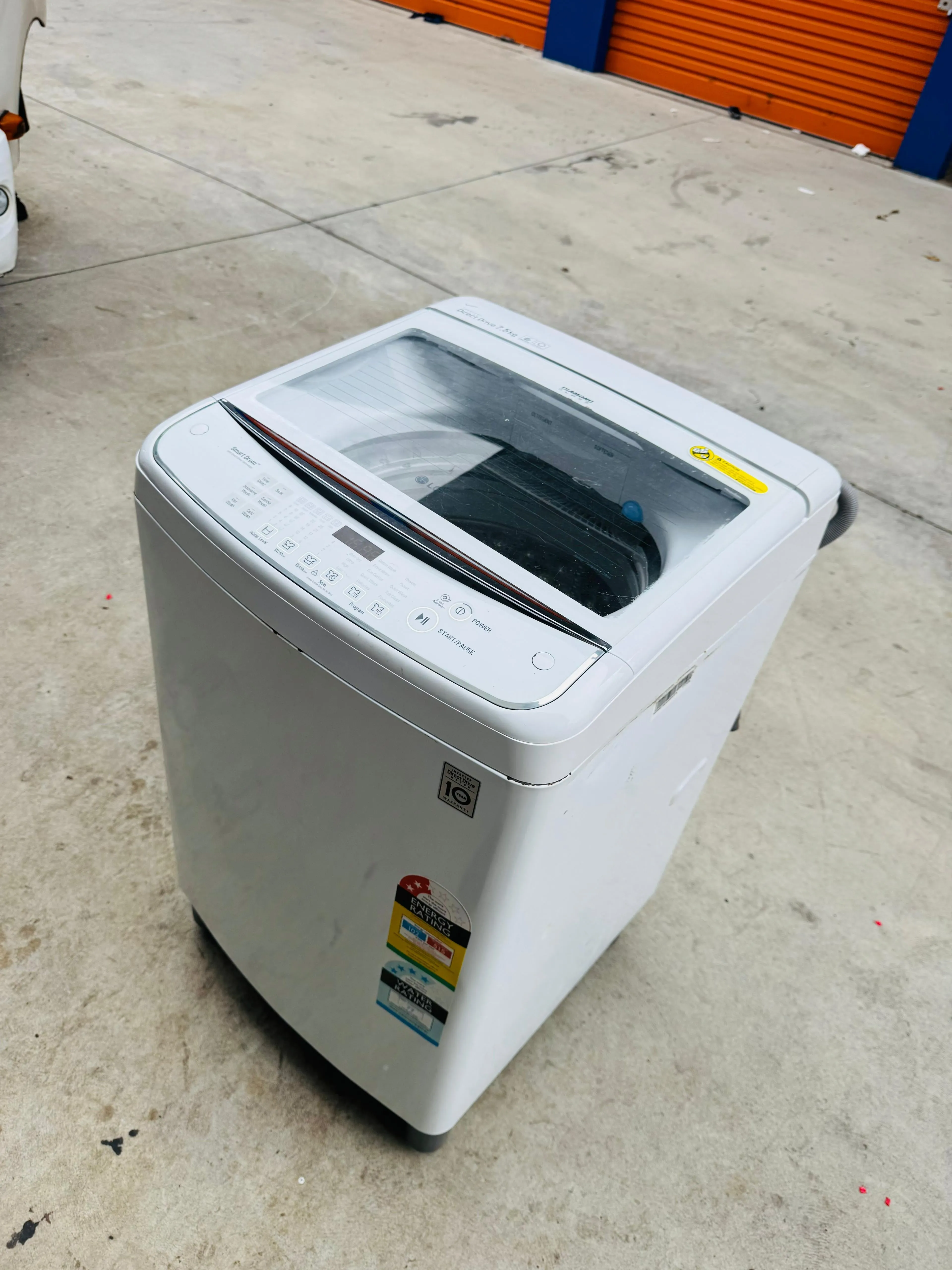 **LG 7.5 KGS TOP LOADER WASHING MACHINE**