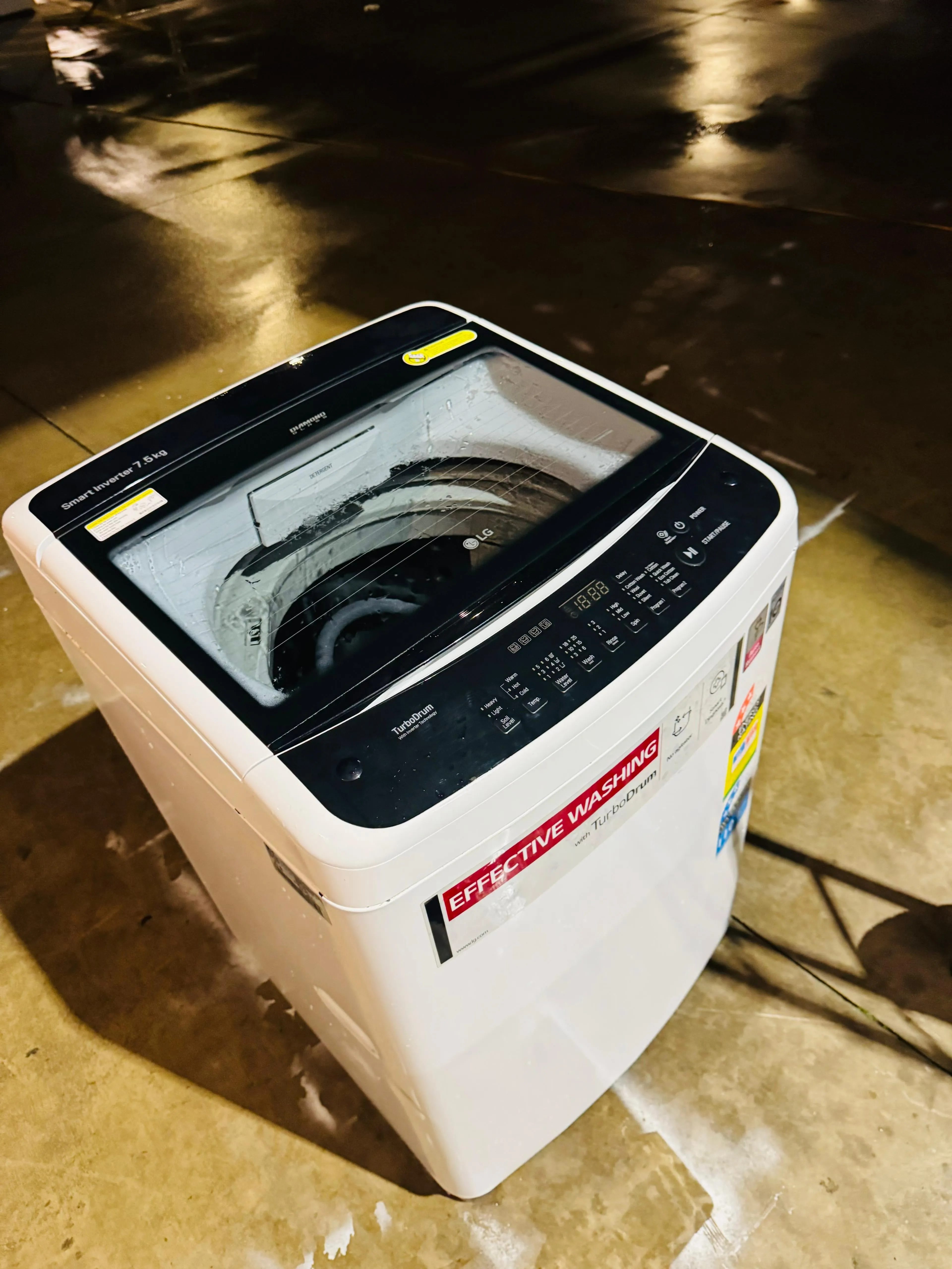 **LG 7.5 KGS TOP LOADER WASHING MACHINE**