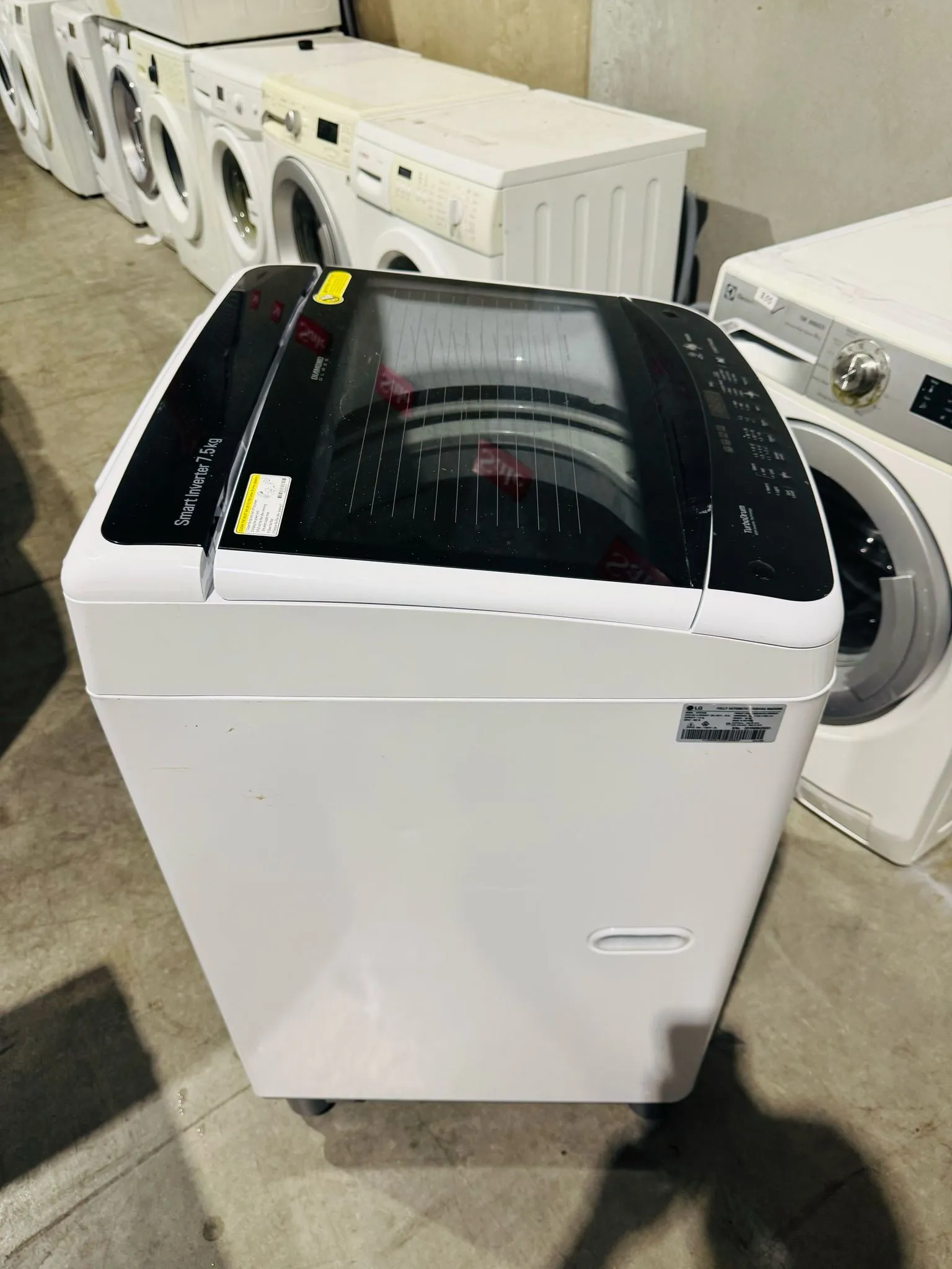 **LG 7.5 KGS TOP LOADER WASHING MACHINE**