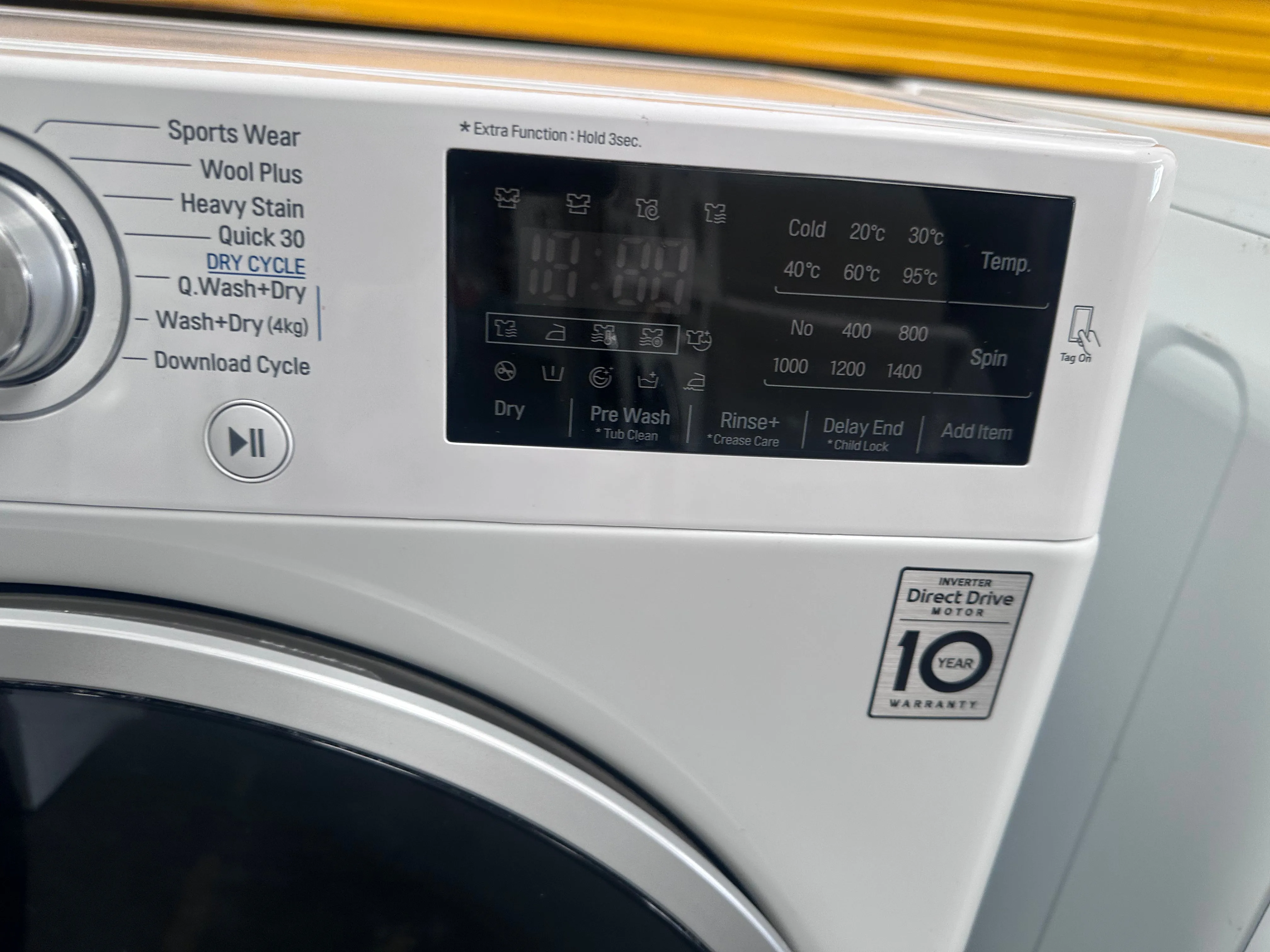 LG 7.5kg/4kg Washer Dryer Combo with 6 Motion Direct Drive [Refurbished]