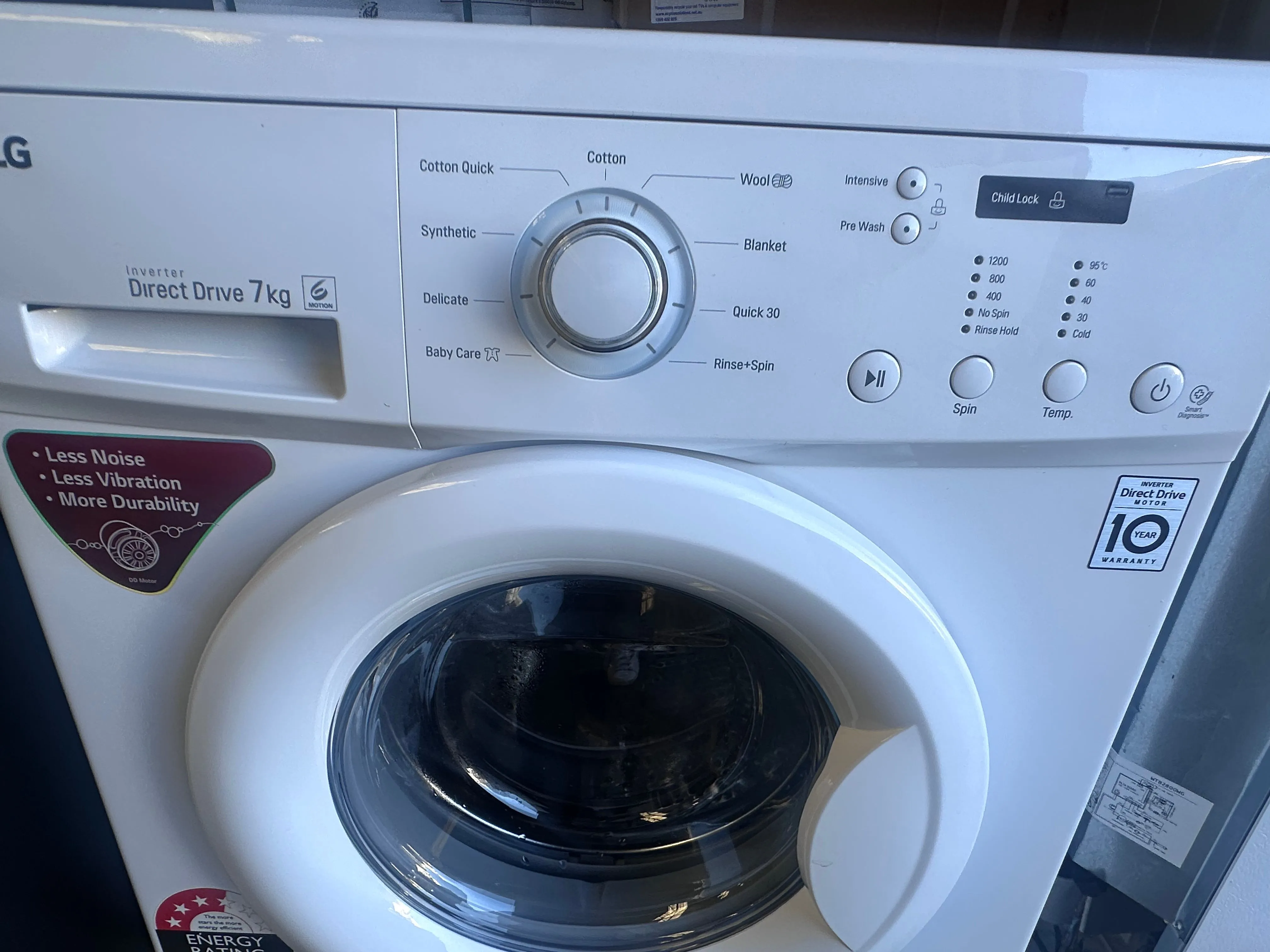 LG 7kg Front Loader [Refurbished]