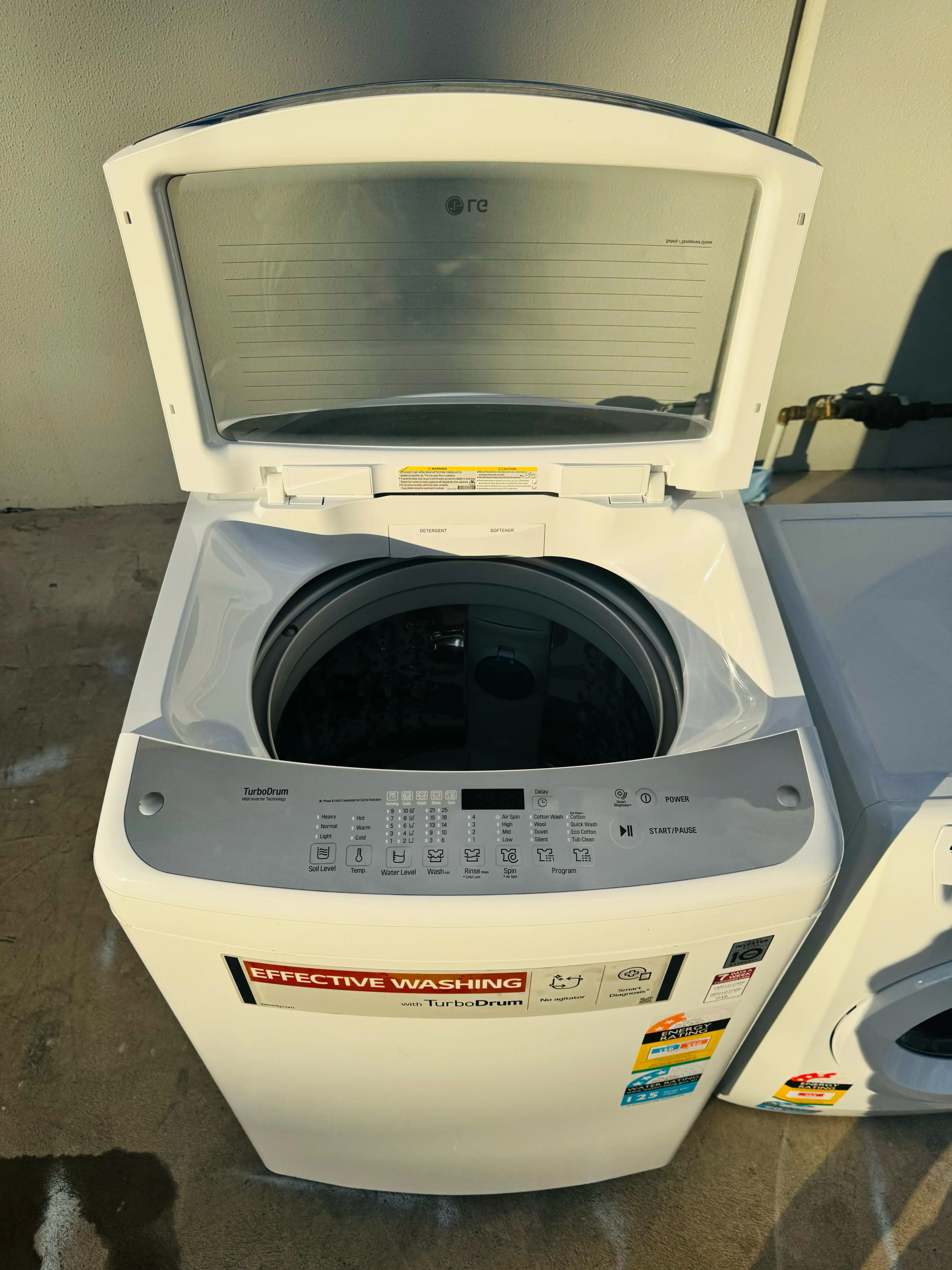 **LG 8.5 KGS TOP LOADER WASHING MACHINE** FREE DELIVERY