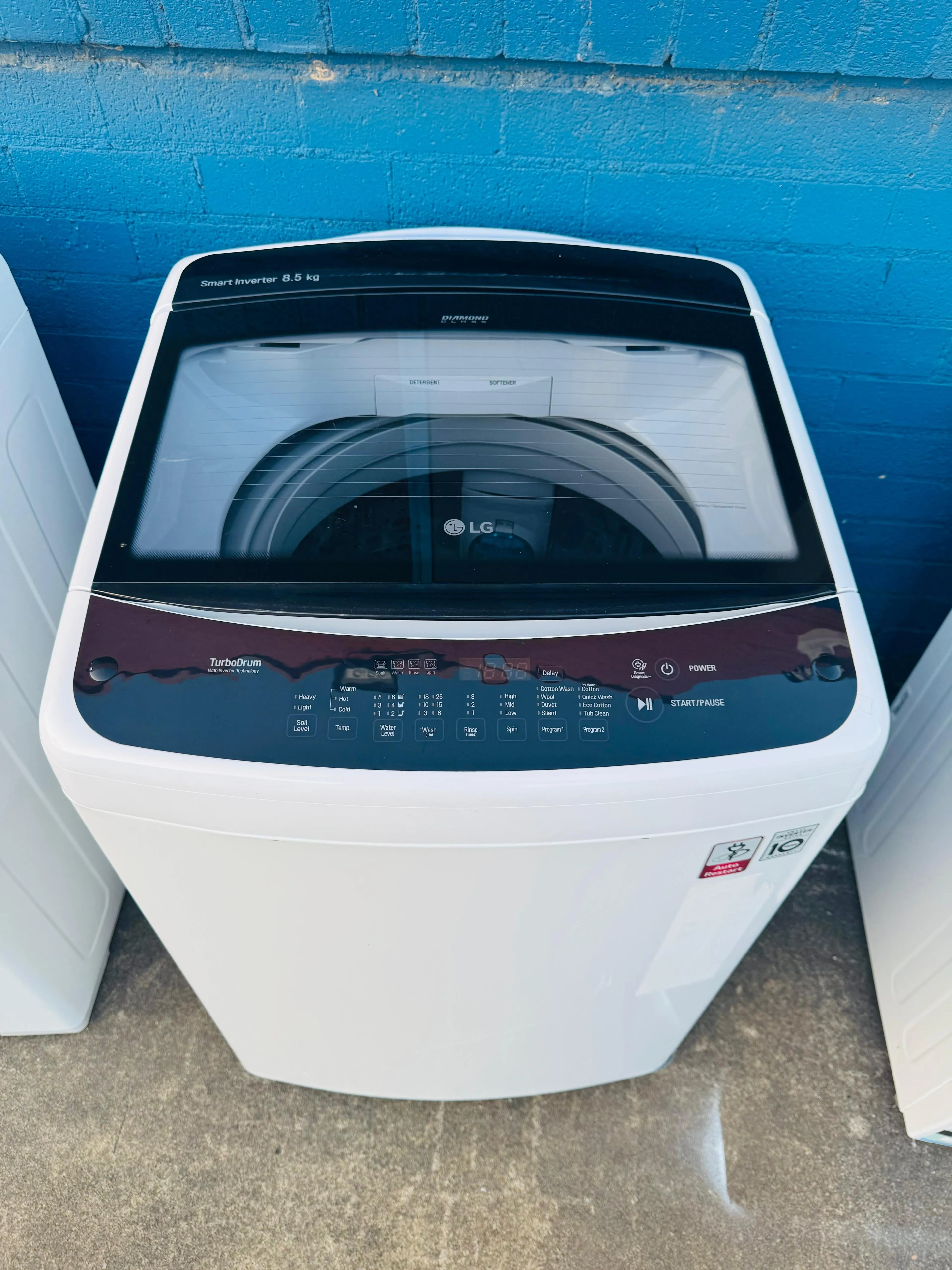 **LG 8.5 KGS TOP LOADER WASHING MACHINE**