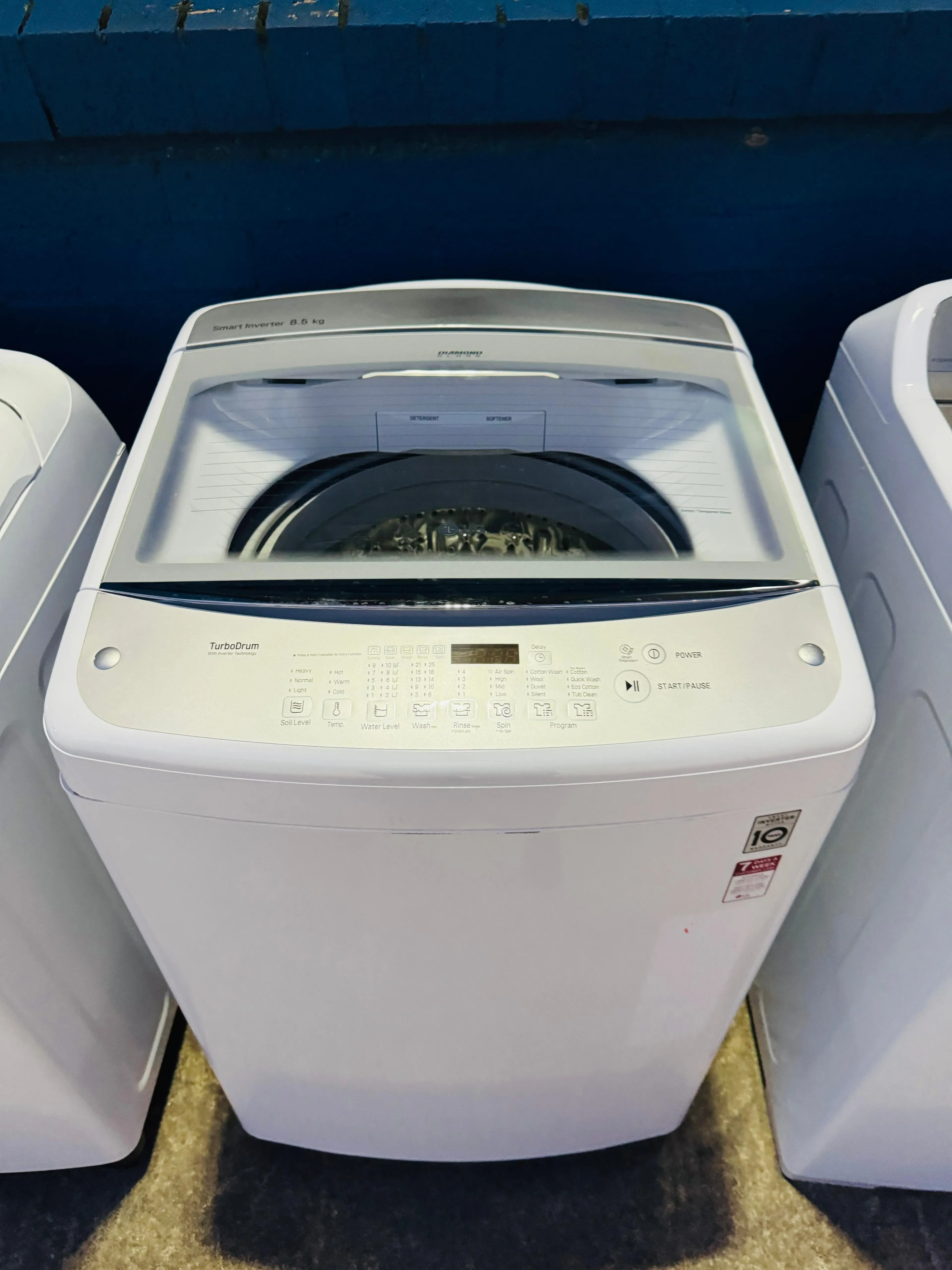 **LG 8.5 KGS TOP LOADER WASHING MACHINE**