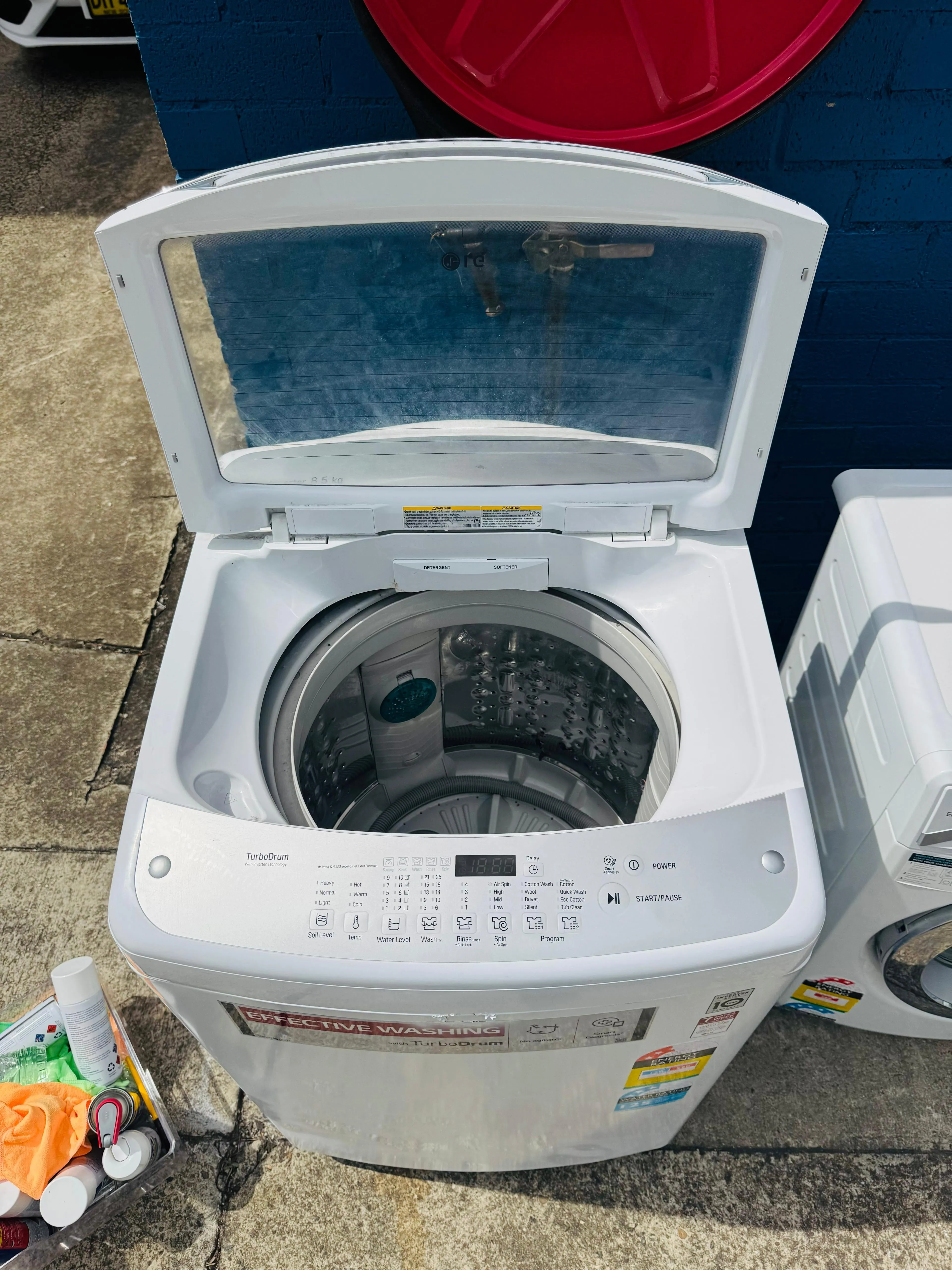 **LG 8.5 KGS TOP LOADER WASHING MACHINE**