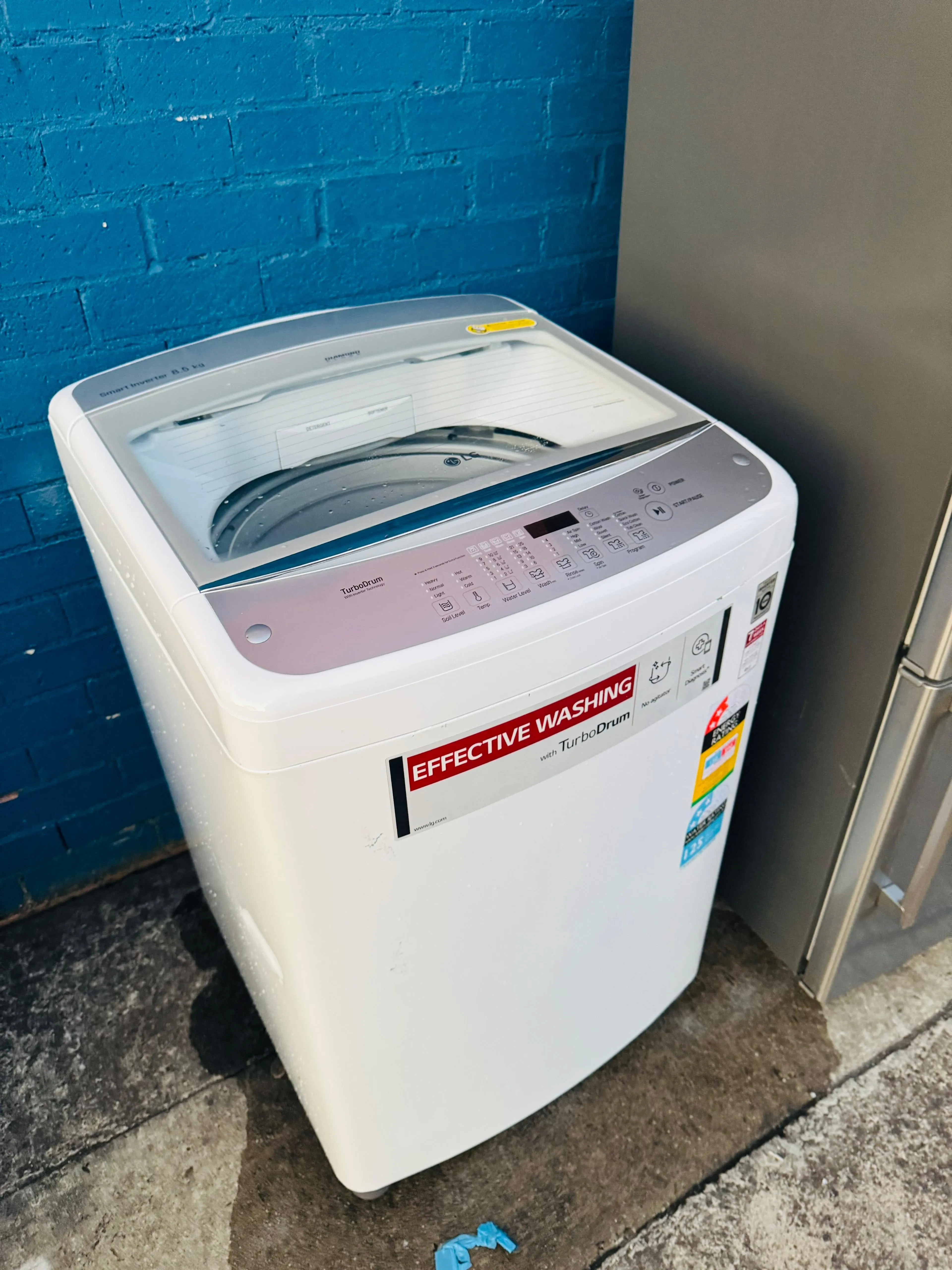 **LG 8.5 KGS TOP LOADER WASHING MACHINE**