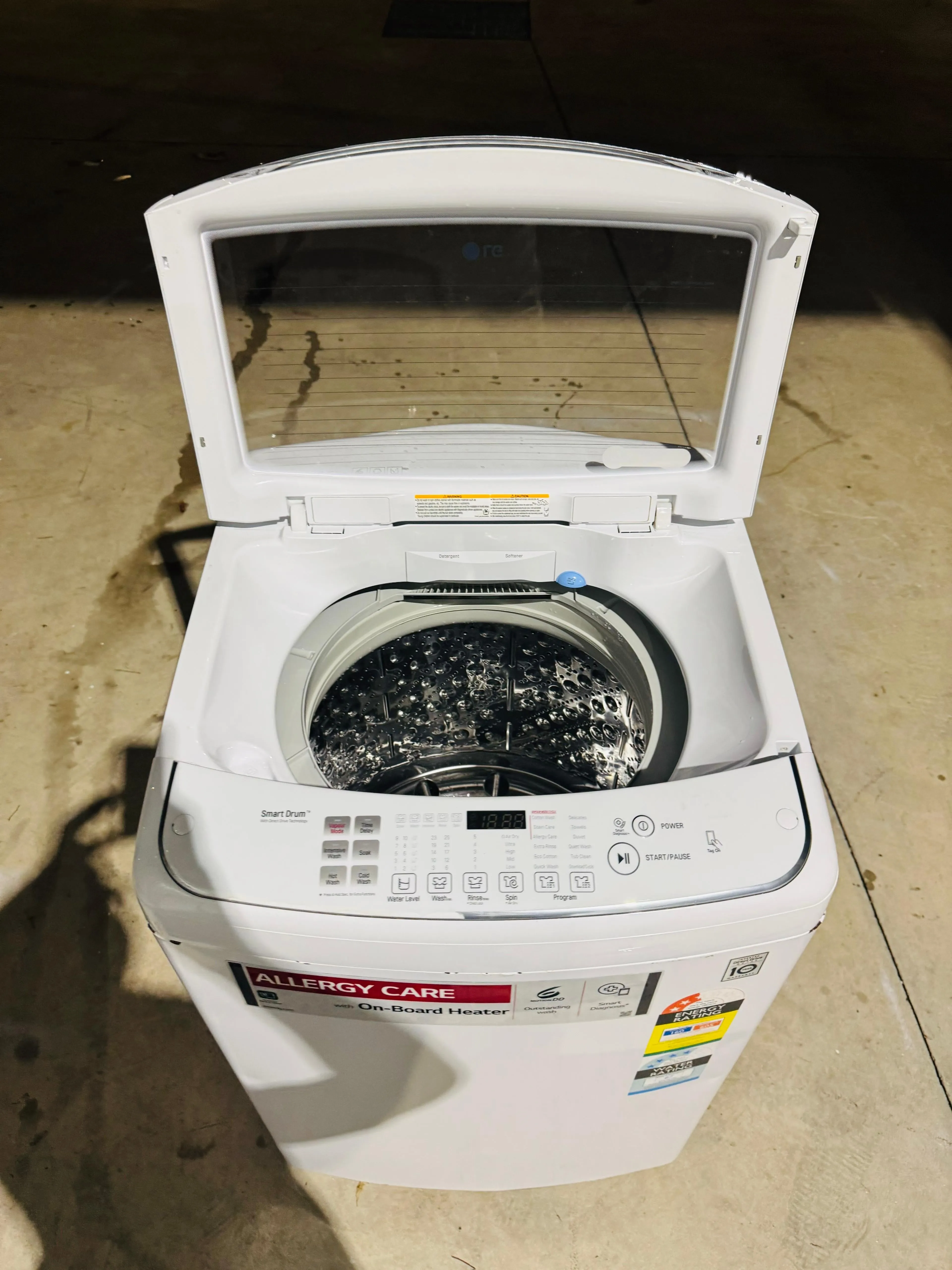 **LG 8.5 KGS TOP LOADER WASHING MACHINE**