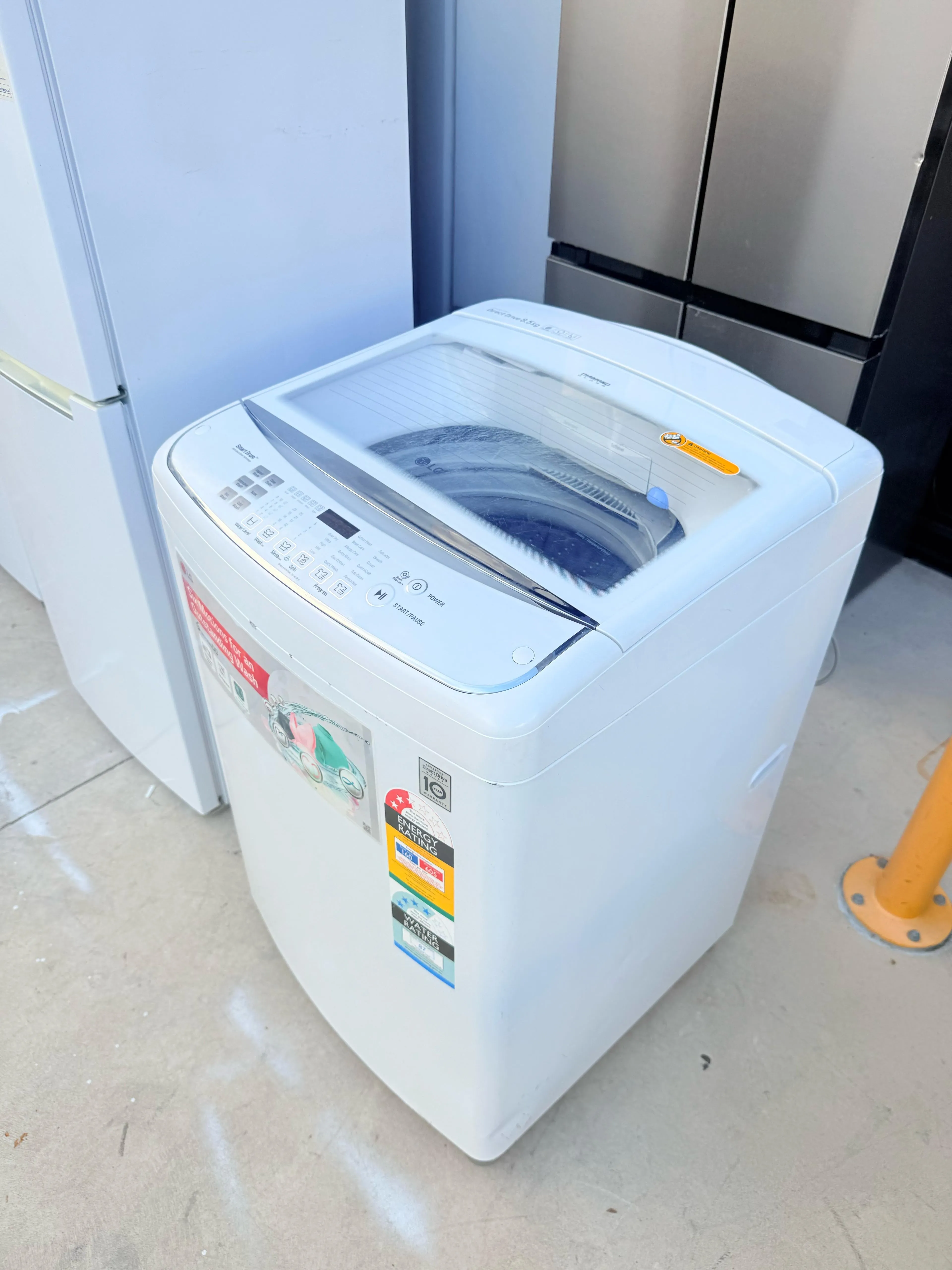 **LG 8.5 KGS TOP LOADER WASHING MACHINE**