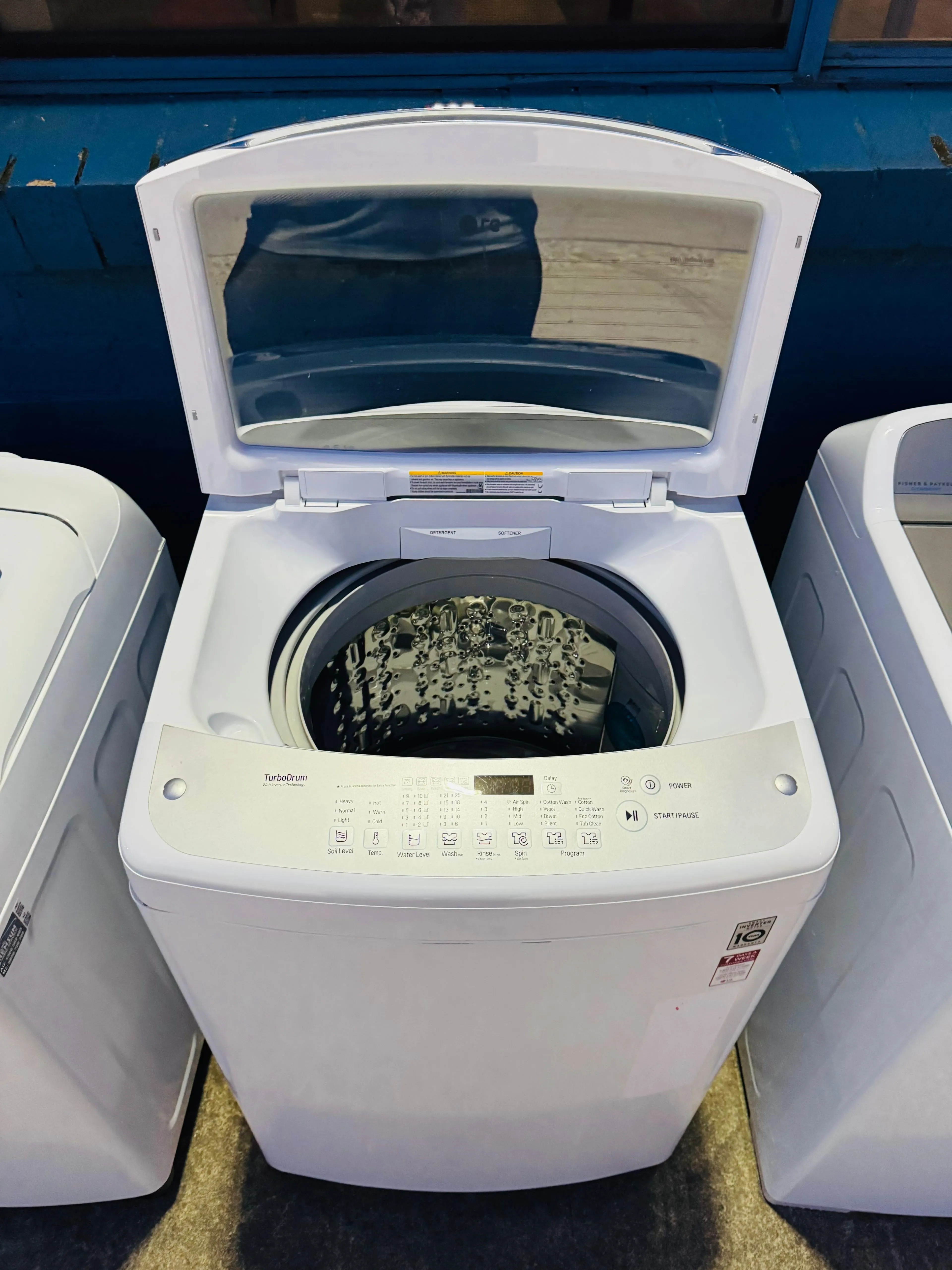 **LG 8.5 KGS TOP LOADER WASHING MACHINE**