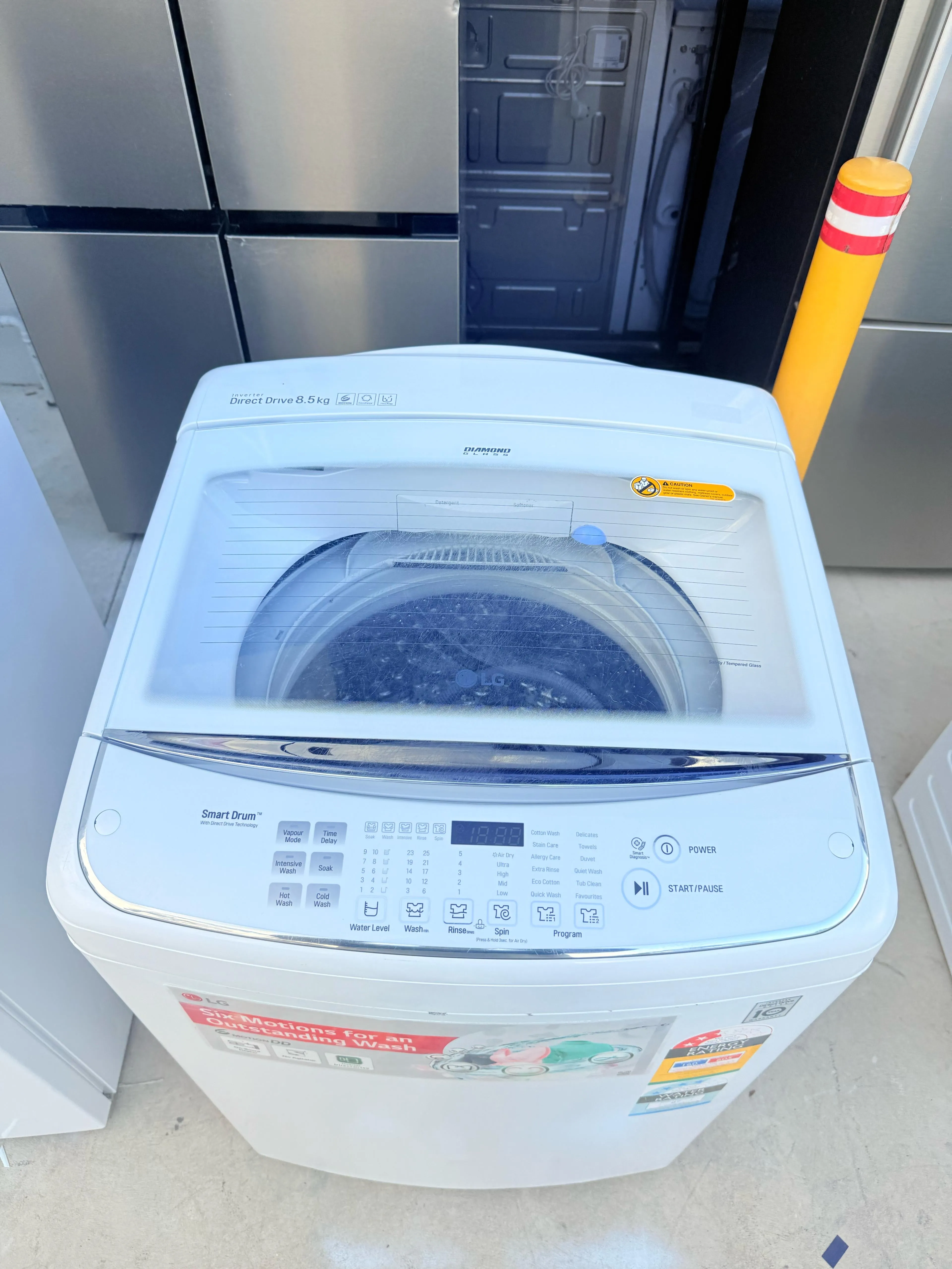 **LG 8.5 KGS TOP LOADER WASHING MACHINE**